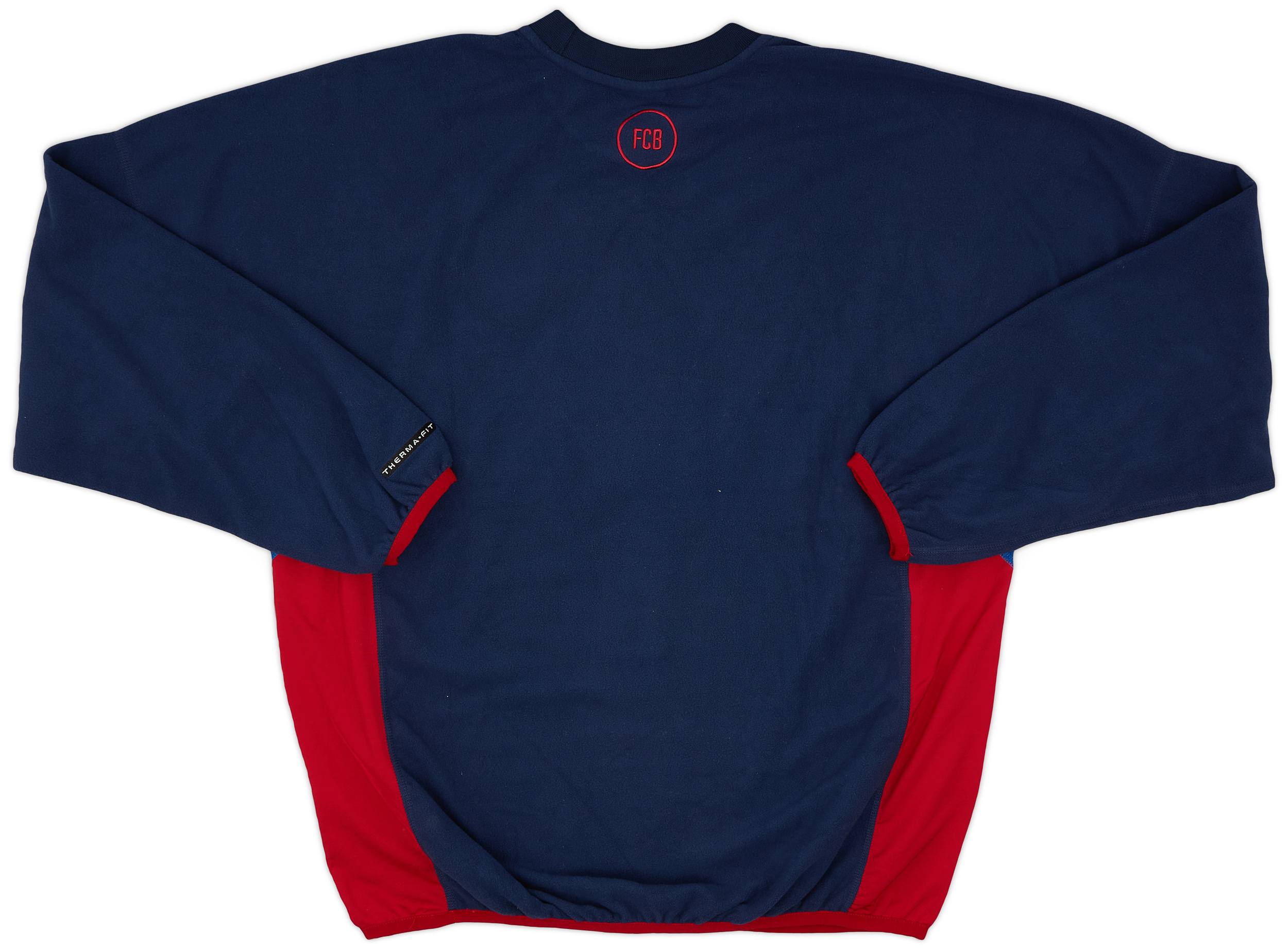 トップス 90s 00s \"FC BARCELONA\" game sweat shirt 1999-00 Barcelona Player Issue Nike Sweat Top (L)