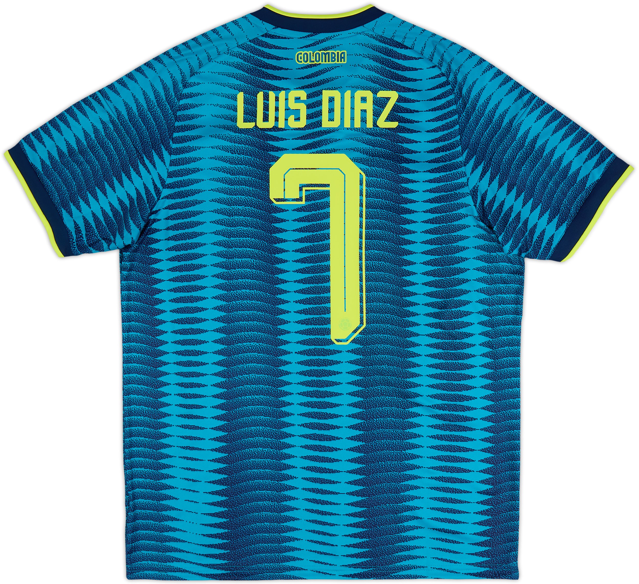 2026-27 Colombia Away Shirt Luis Diaz #7