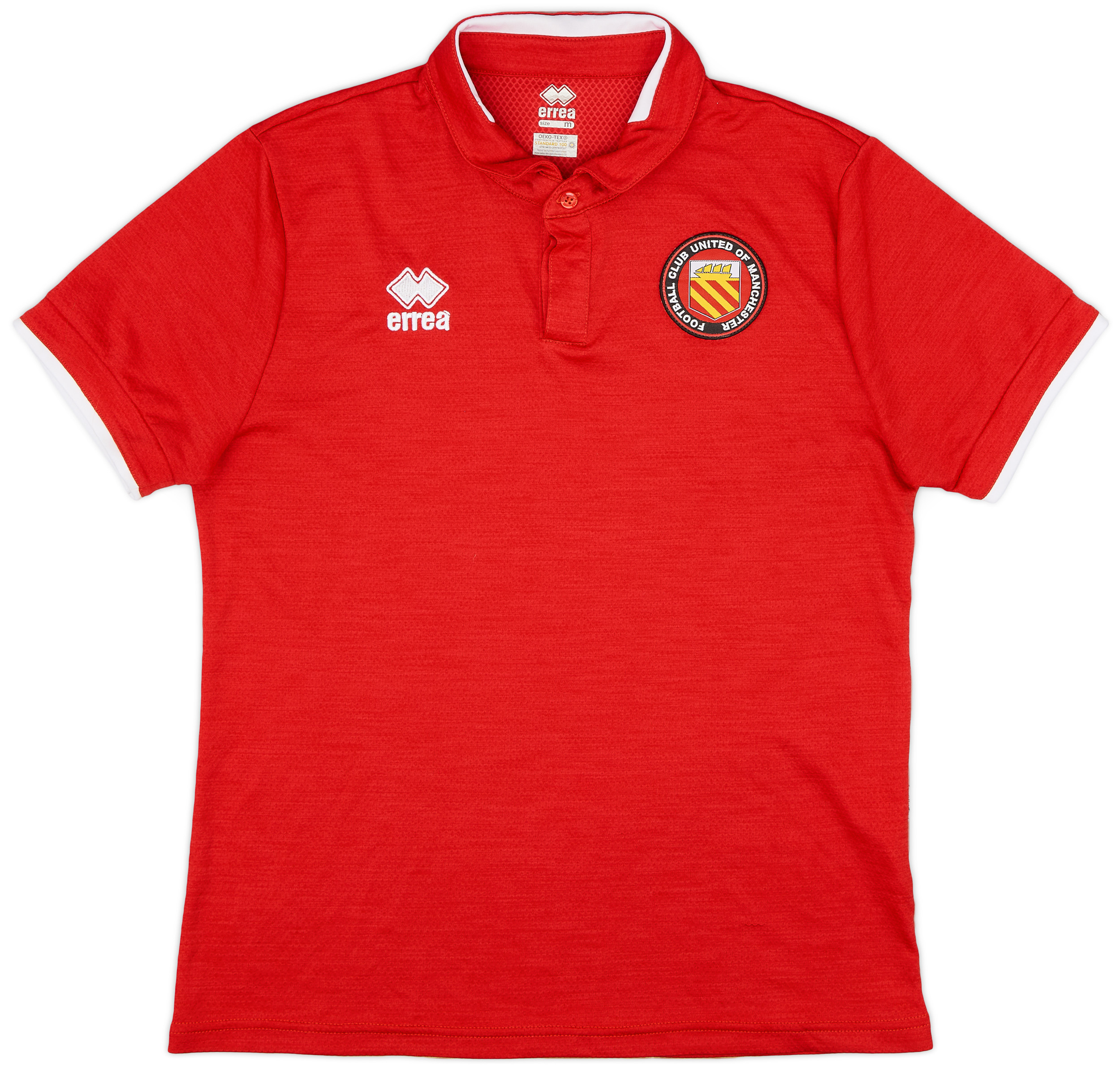 2018-19 FC United of Manchester Errea Polo Shirt - 9/10 - (M)