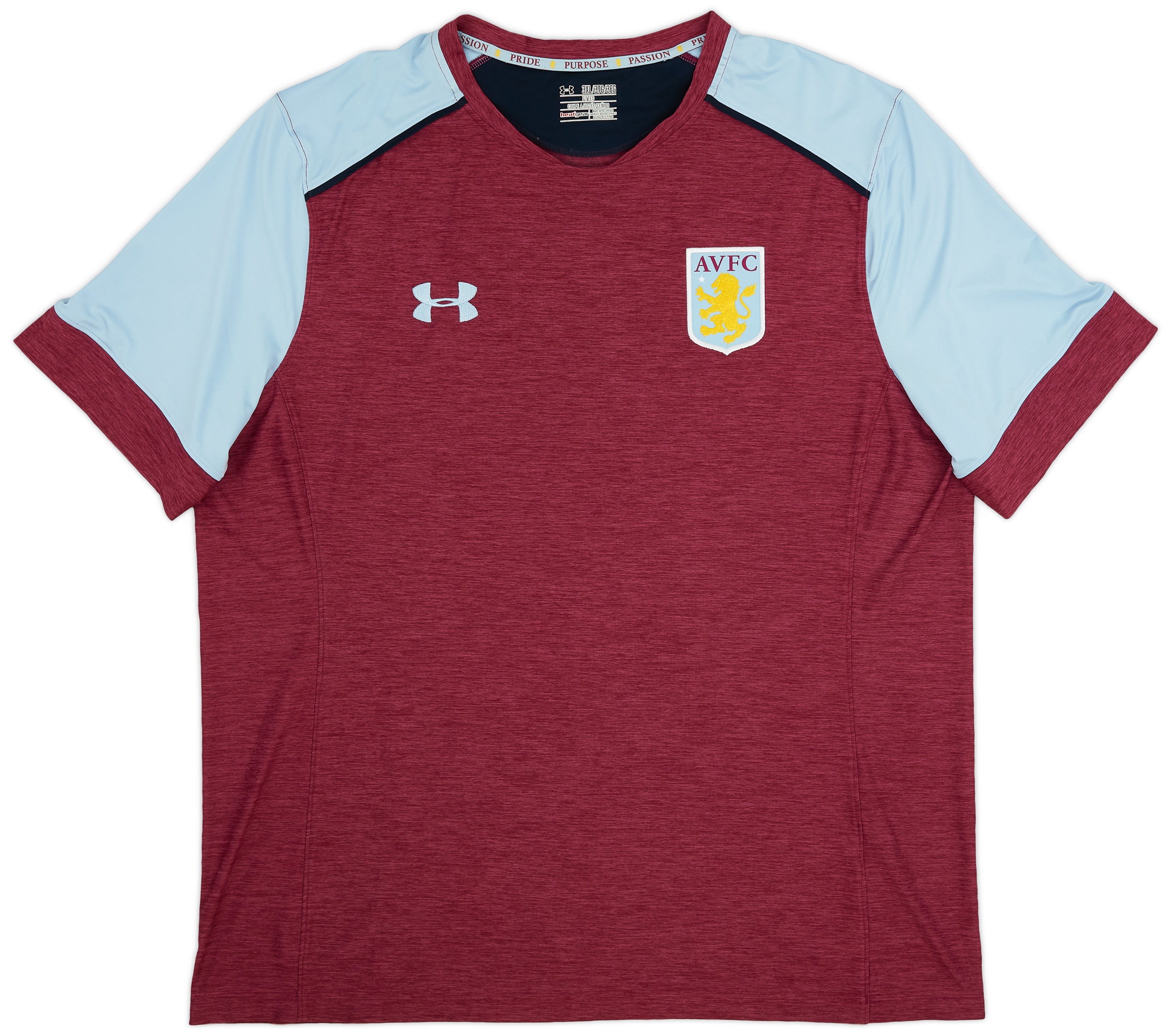 2016-17 Aston Villa Under Armour Training Shirt - 9/10 - (3XL)