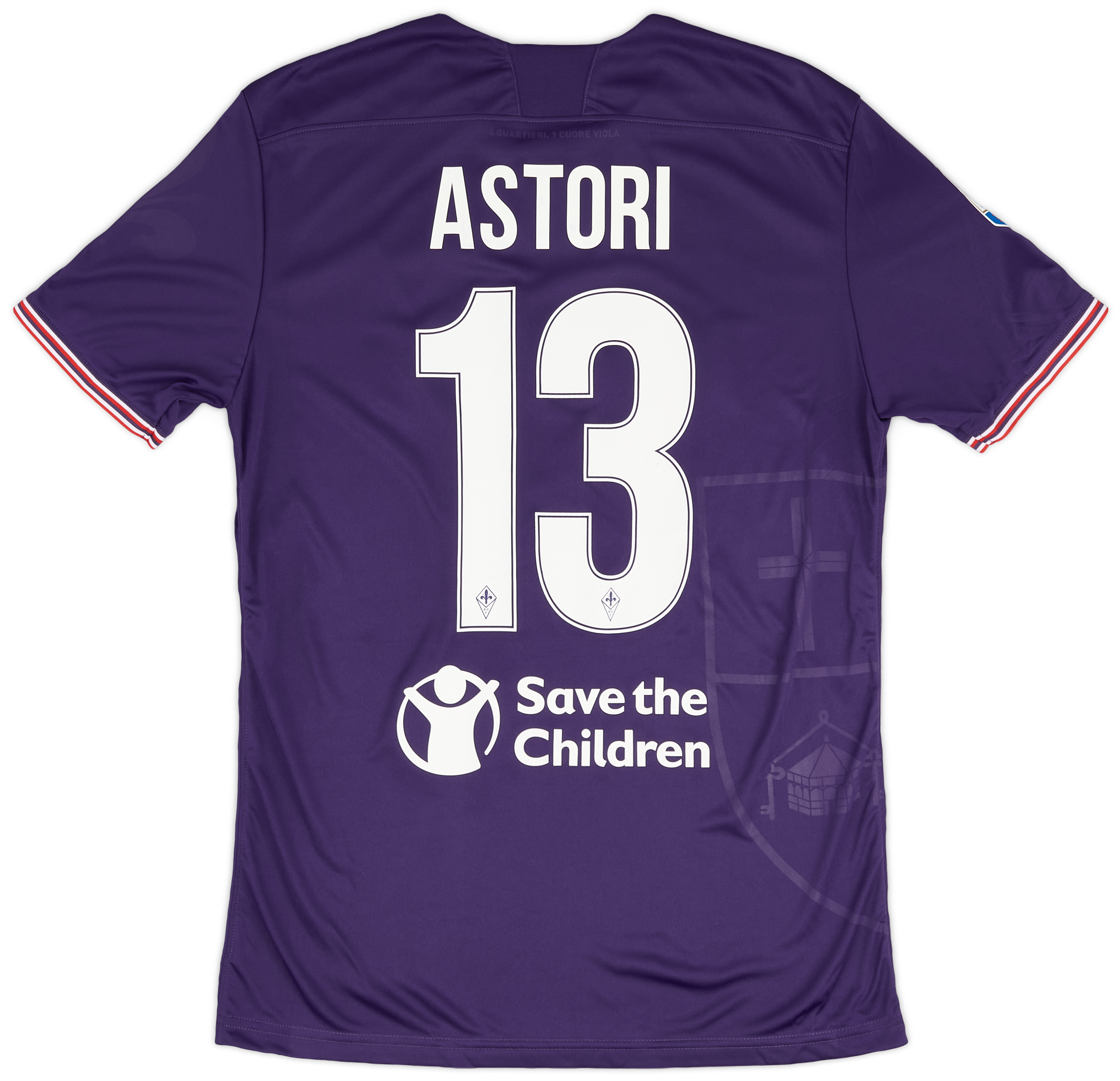 Maillot Algerie Maillot De Foot Vintage Cagliari ASTORI #13 Kappa 2012-2013 - Taille M - Occasion Maillot Cagliari Vintage