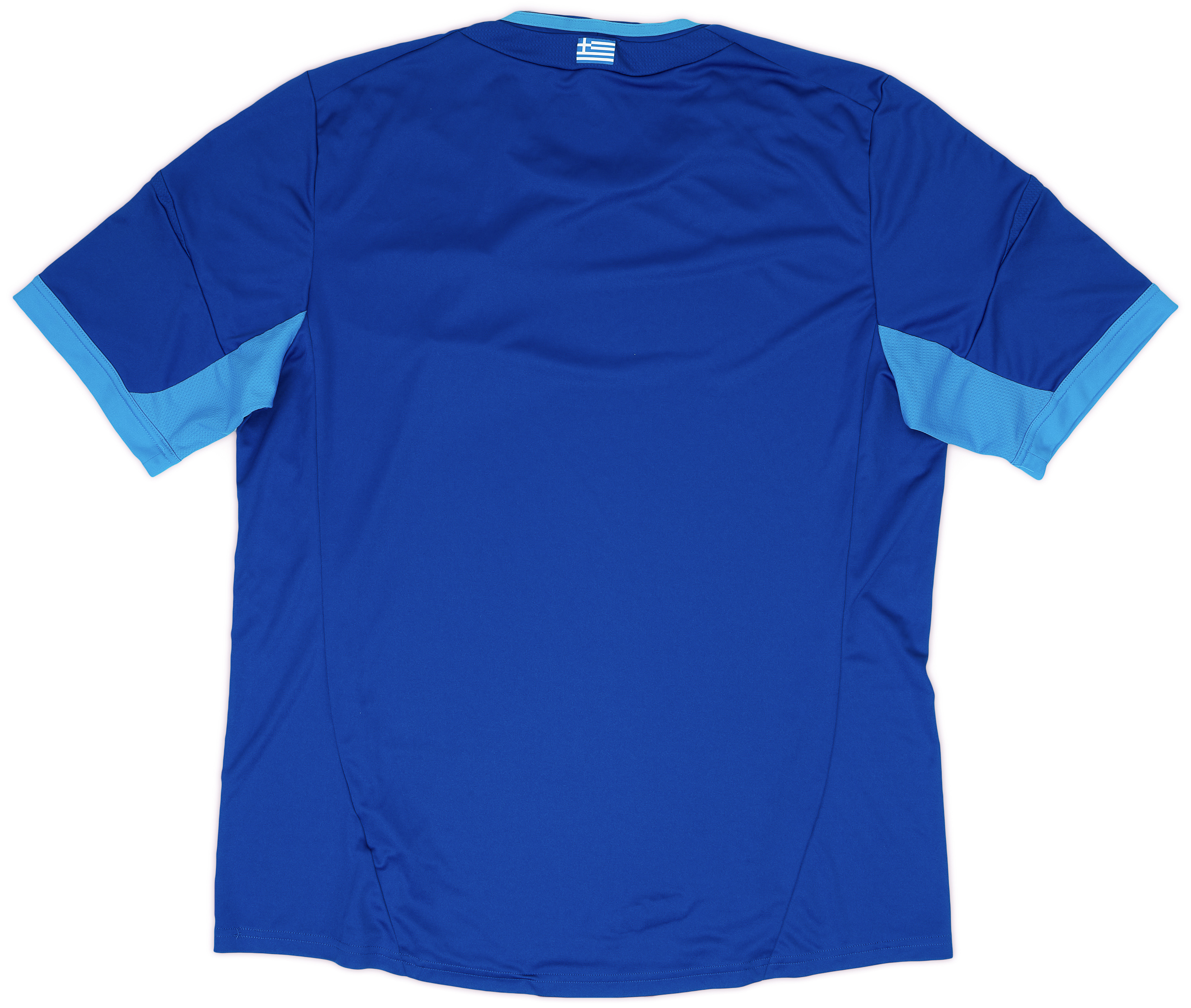 最終価格　CLUB BAGGAGE サッカーシャツ 白青 kmw64-3-taniguchi.jpg