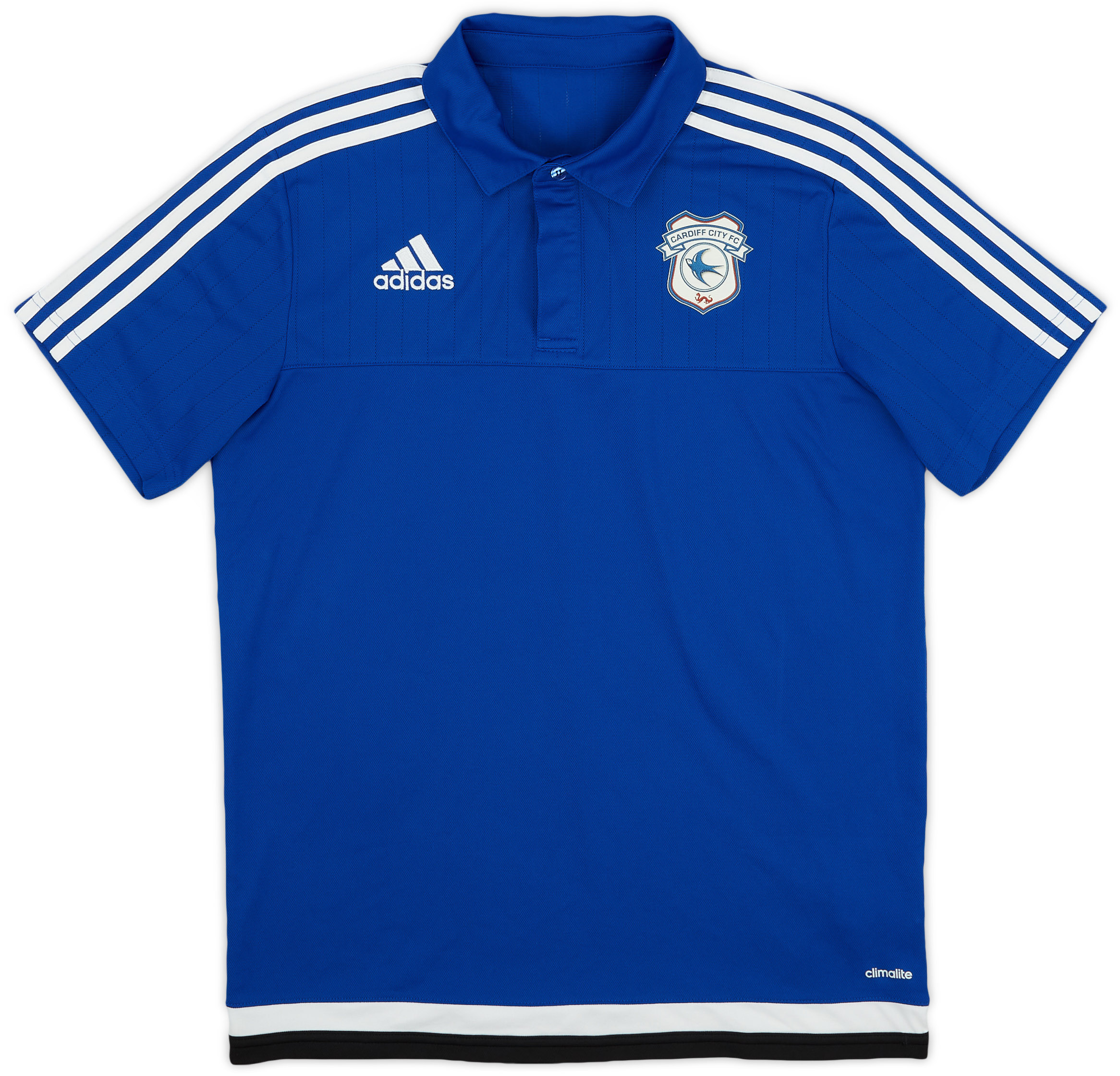 201516 Cardiff adidas Polo Shirt 8/10 (M)