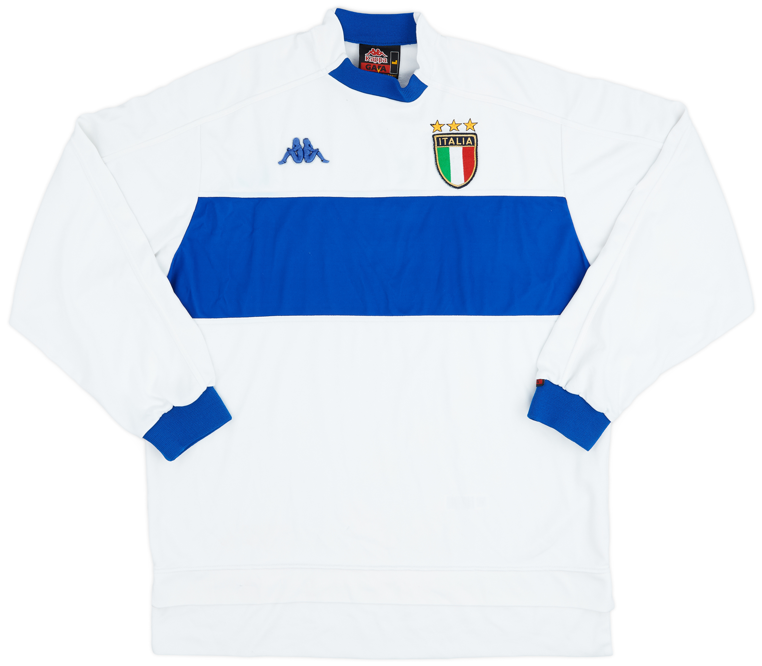 1998-00 Italy Away L/S Shirt - 8/10 - (L)