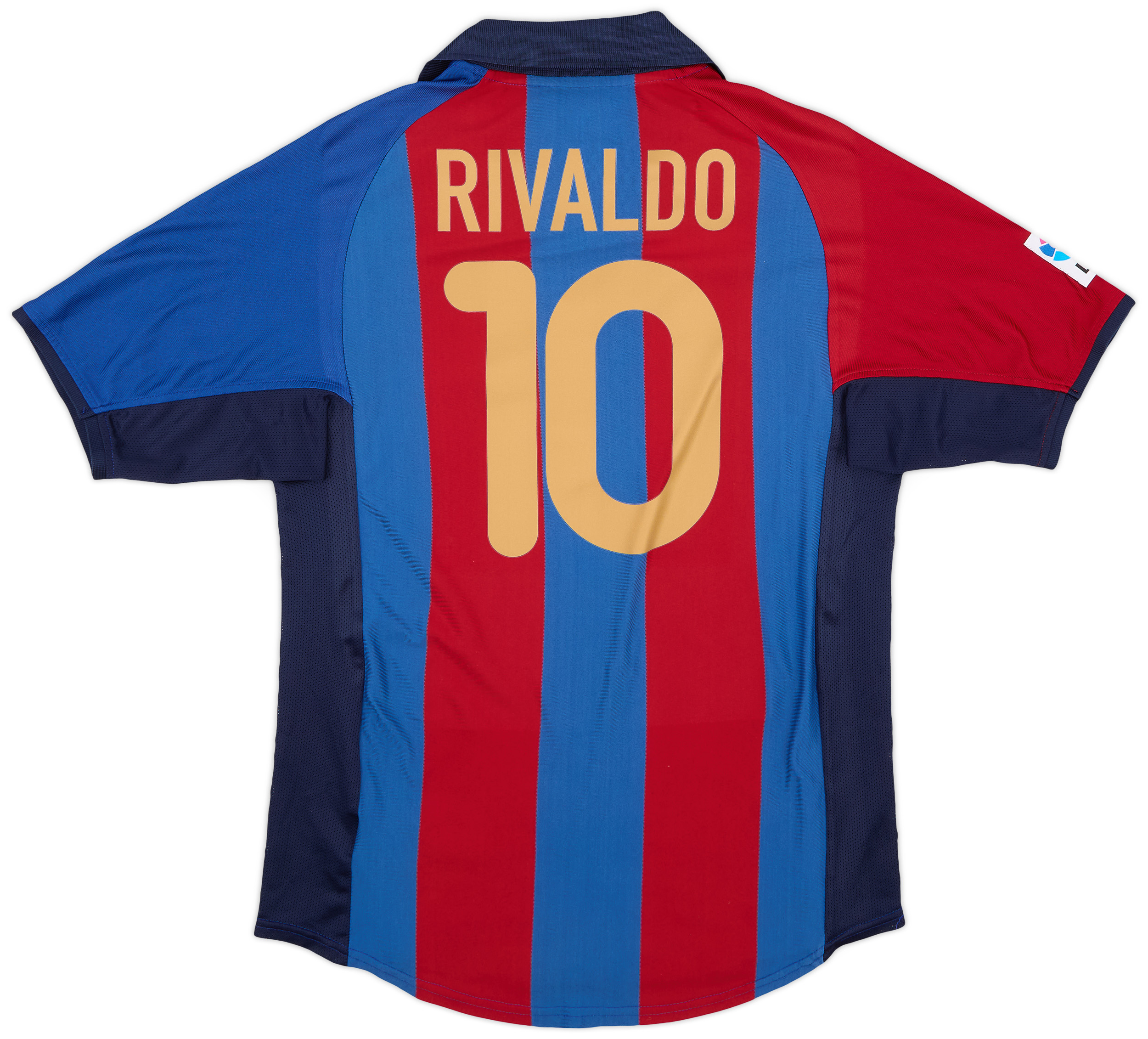 FCバルセロナ RIVALDO 10 ユニフォーム Mサイズ 2001-02 Barcelona Home Shirt Rivaldo #10 - 7/10 - (S)