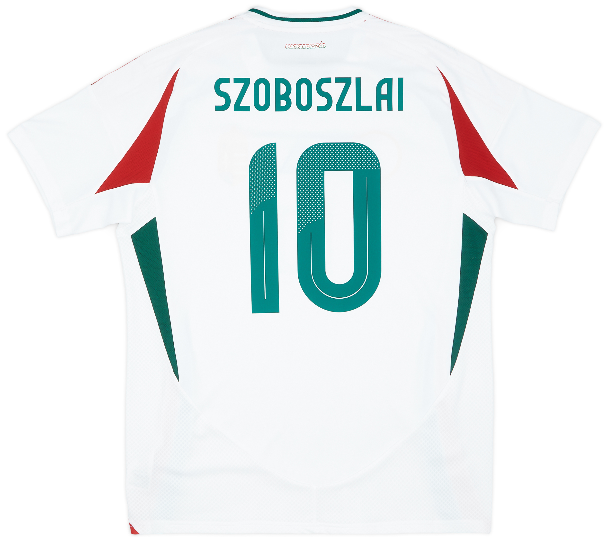 adidas ハンガリー代表 サッカーシャツ SZOBOSZLAI 10 adidas Hungary Home Szoboszlai 10 Jersey 2024-2025 (Official
