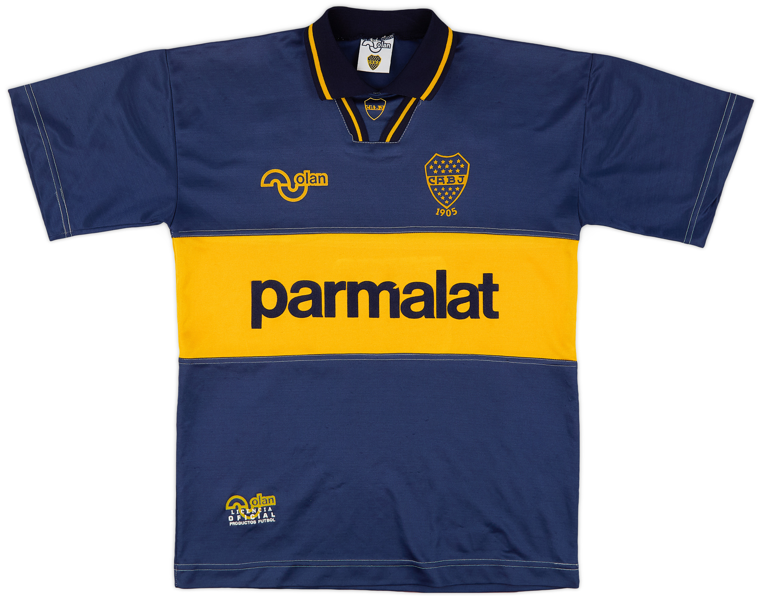 olan Boca Juniors 90th！ボカジュニアーズ！ Boca Juniors 90th Anniversary Home Shirt – SecretShirtCo