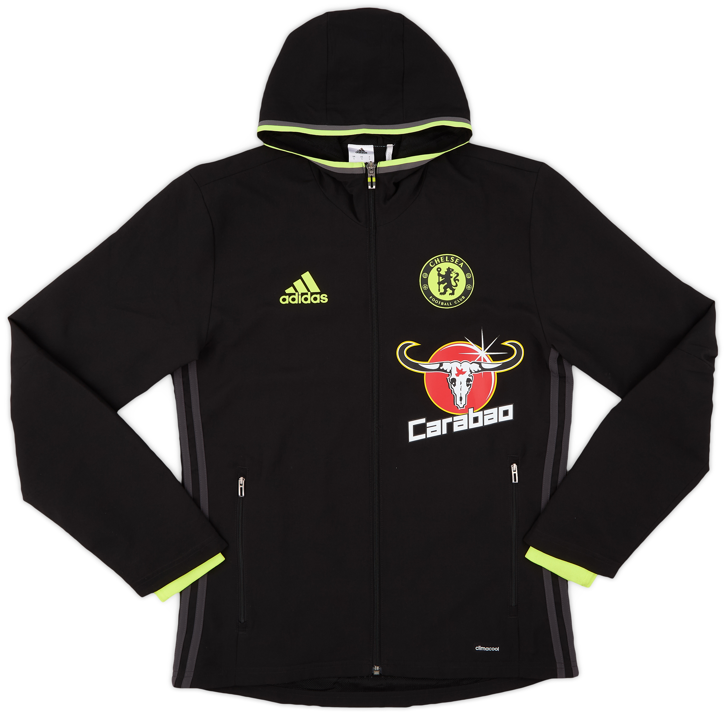 Adidas Chelsea Carabao Jacket 2016-17 Chelsea Adidas Hooded Track