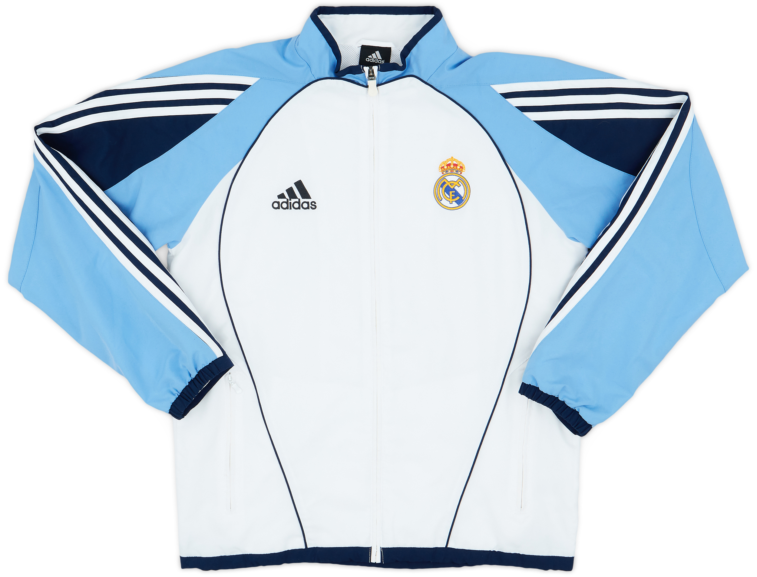 ADIDAS FC REAL MADRID 2005/2006 TRACK JACKET FOOTBALL | eBay