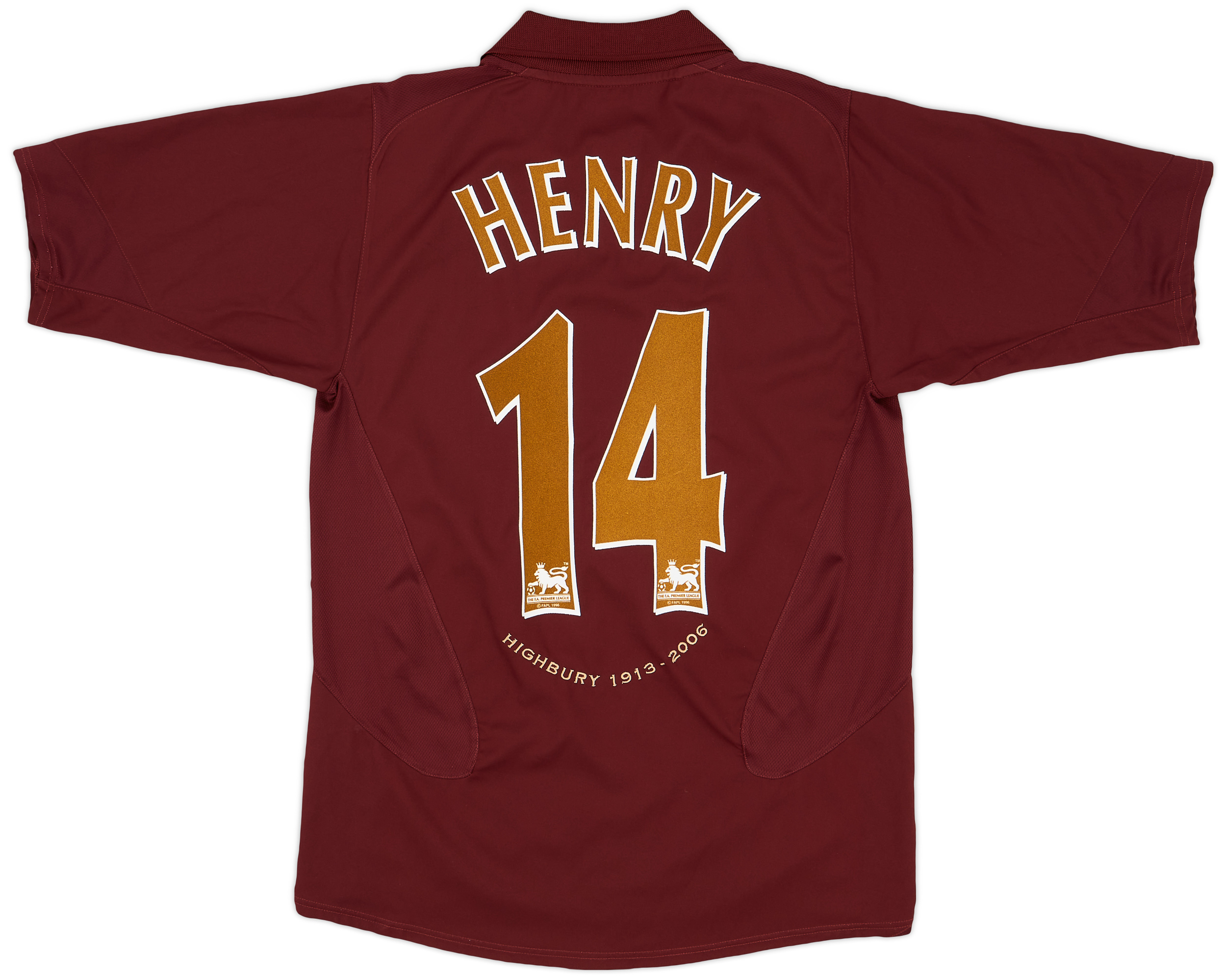 Maillot Arsenal 2005-2006 #14 Henry - Nike, Taille M, Neuf