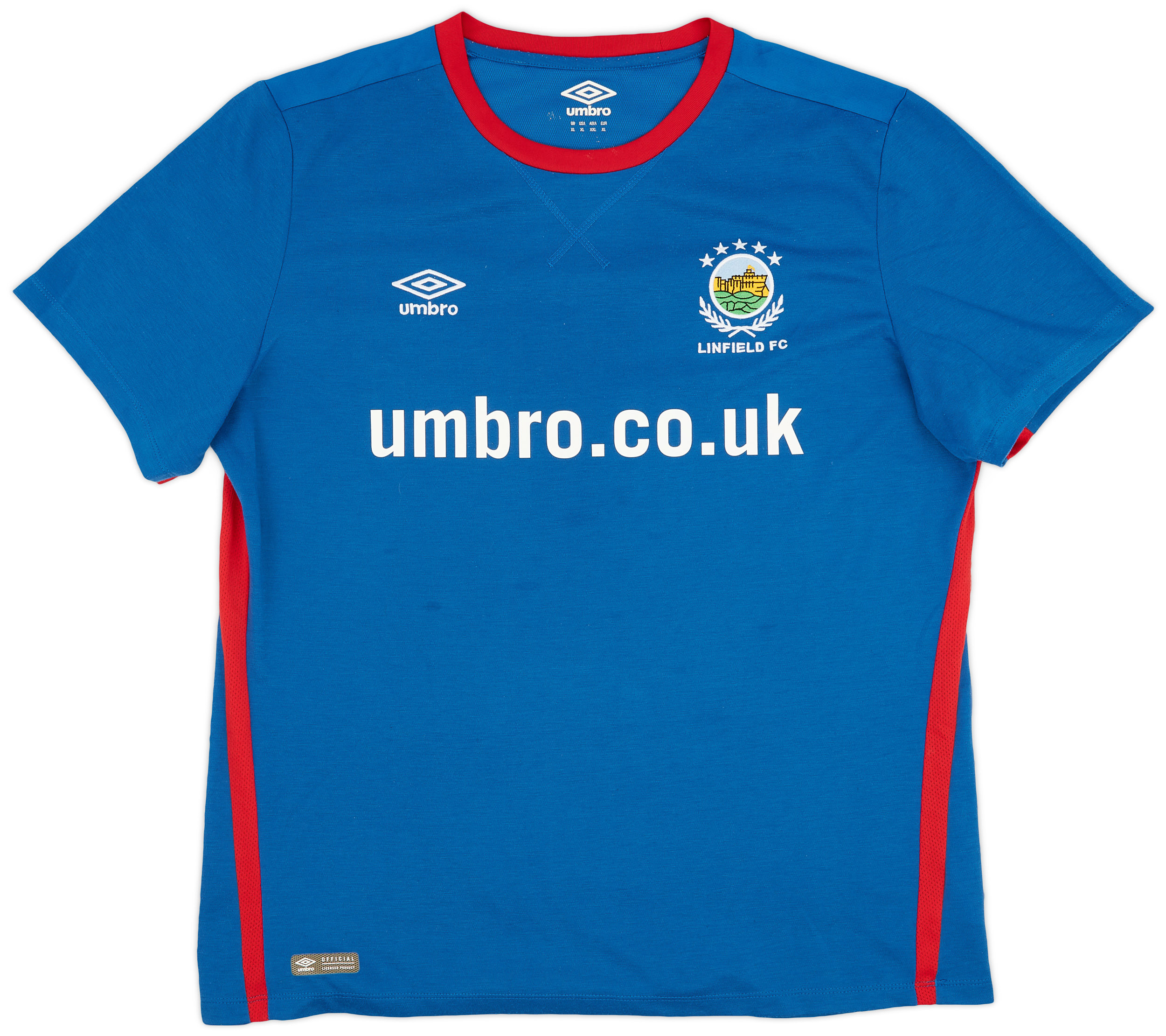 201719 Linfield Home Shirt 10/10 (XL)