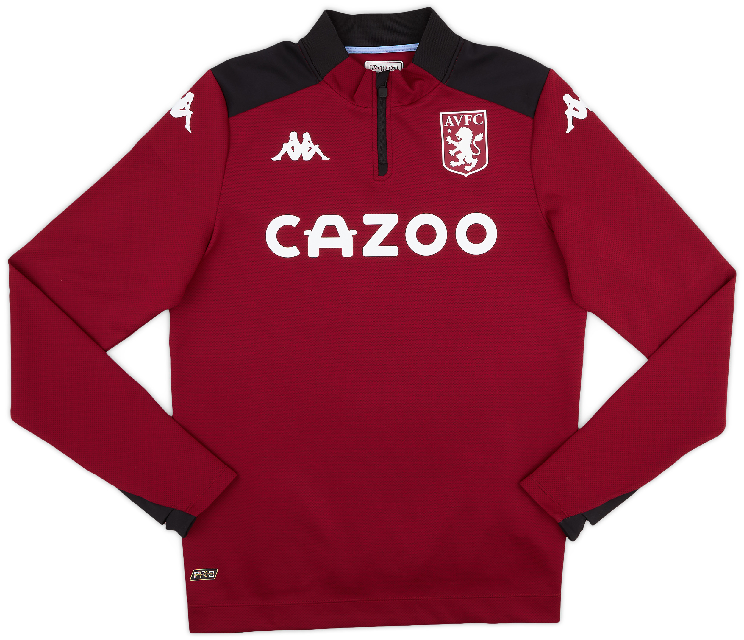 2021-22 Aston Villa Kappa 1/4 Zip Track Jacket - 9/10 - (L)