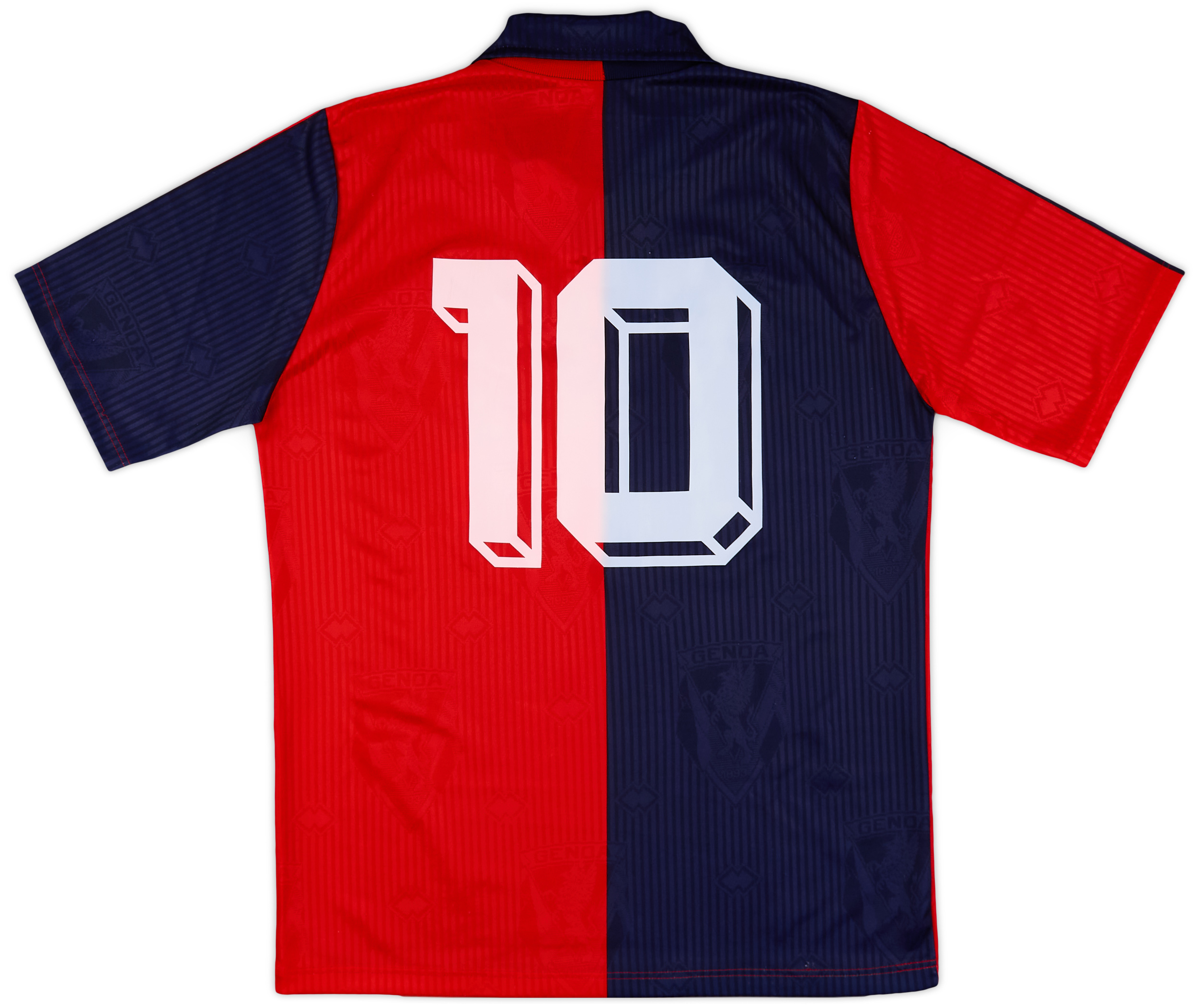GENOA シャツ 背番号9 GENOA シャツ 背番号9 2023-24 Genoa Authentic Home Shirt - 9