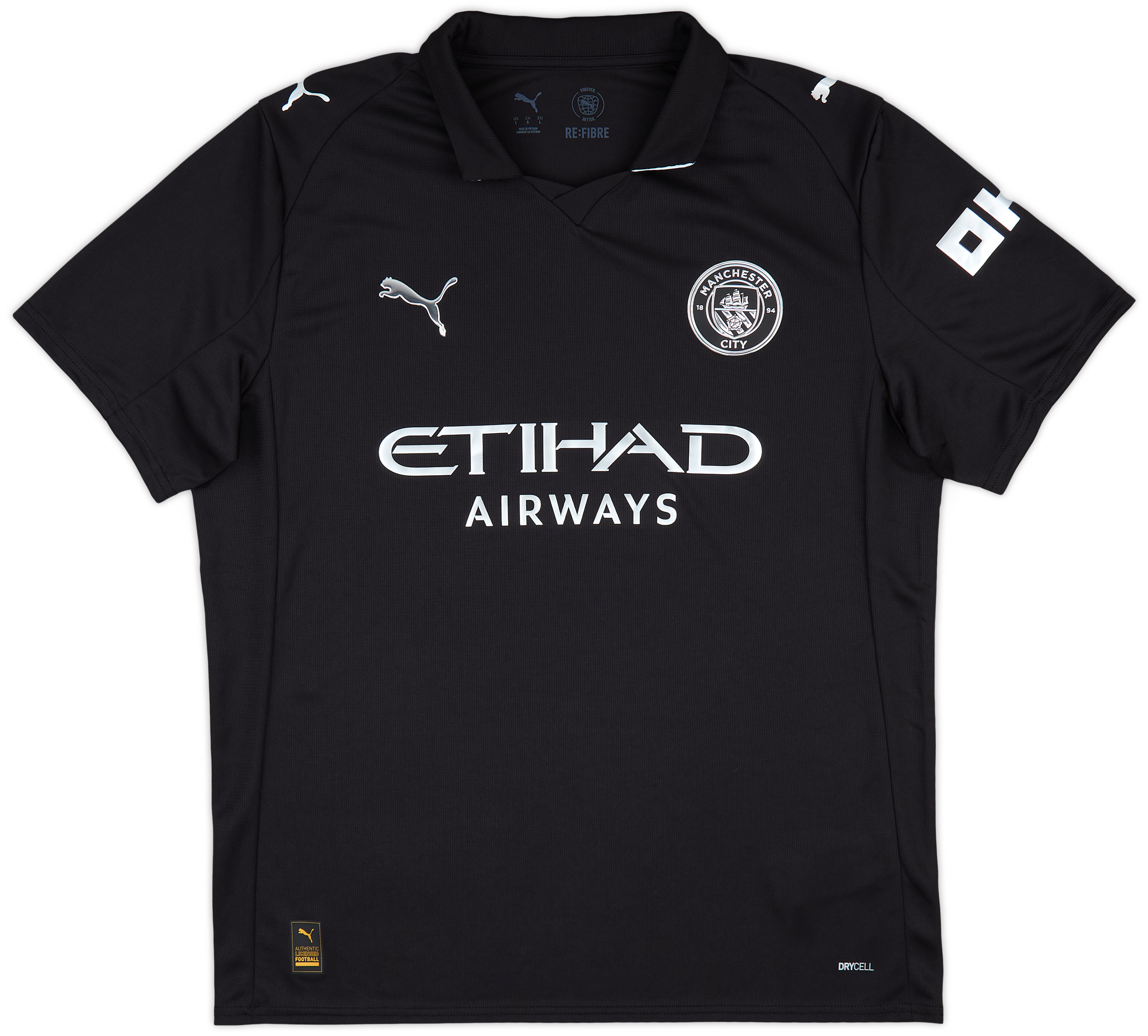 2025-26 Manchester City Away Shirt Haaland #9