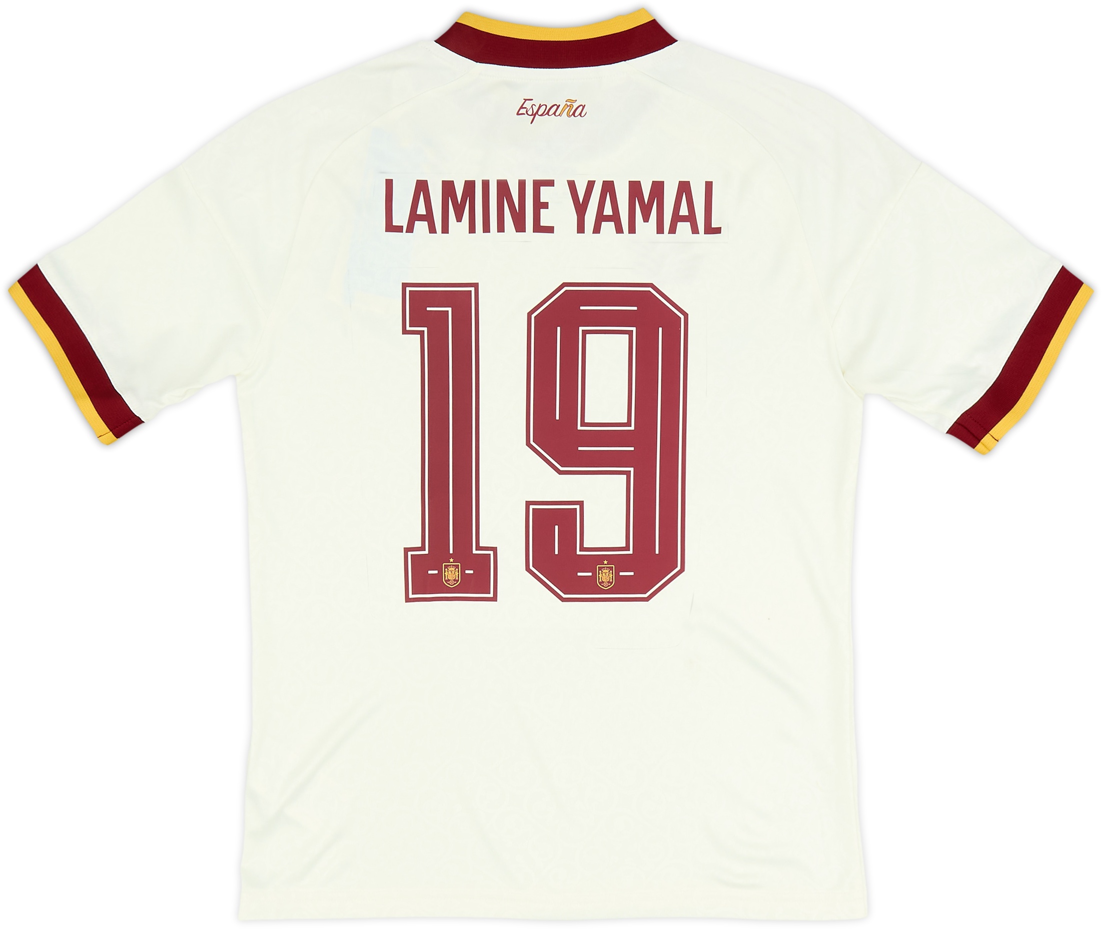 2026-27 Spain Away Shirt - Lamine Yamal #19 (Kids)