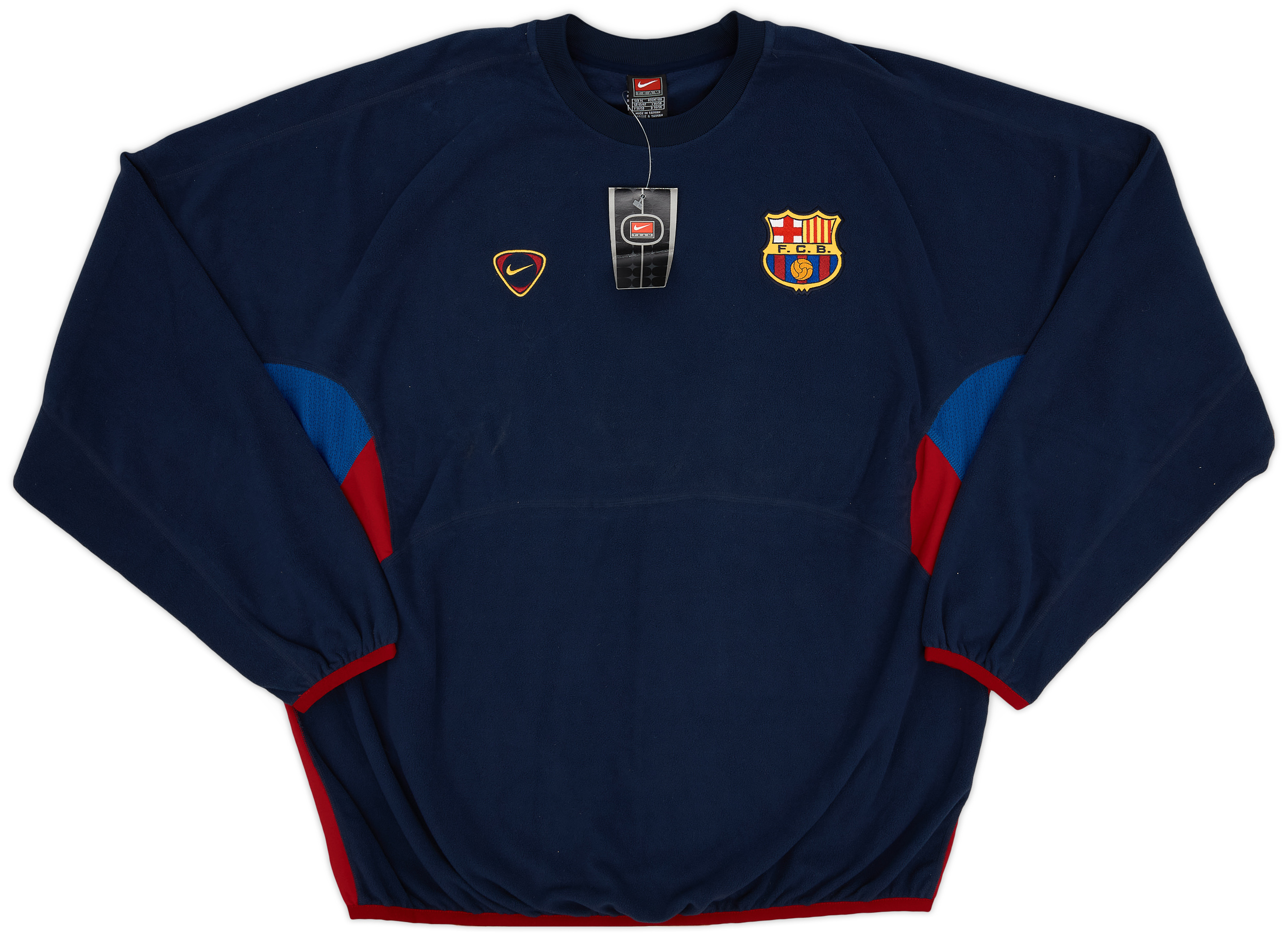 CJ X NIKE X FC BARCELONA RETRO 2000/01 HOME SKELETON JERSEY