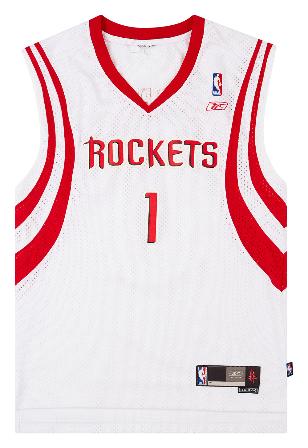 2004-06 Houston Rockets McGrady #1 Reebok Swingman Home 2004-06 Houston Rockets McGrady #1 Reebok Swingman Home