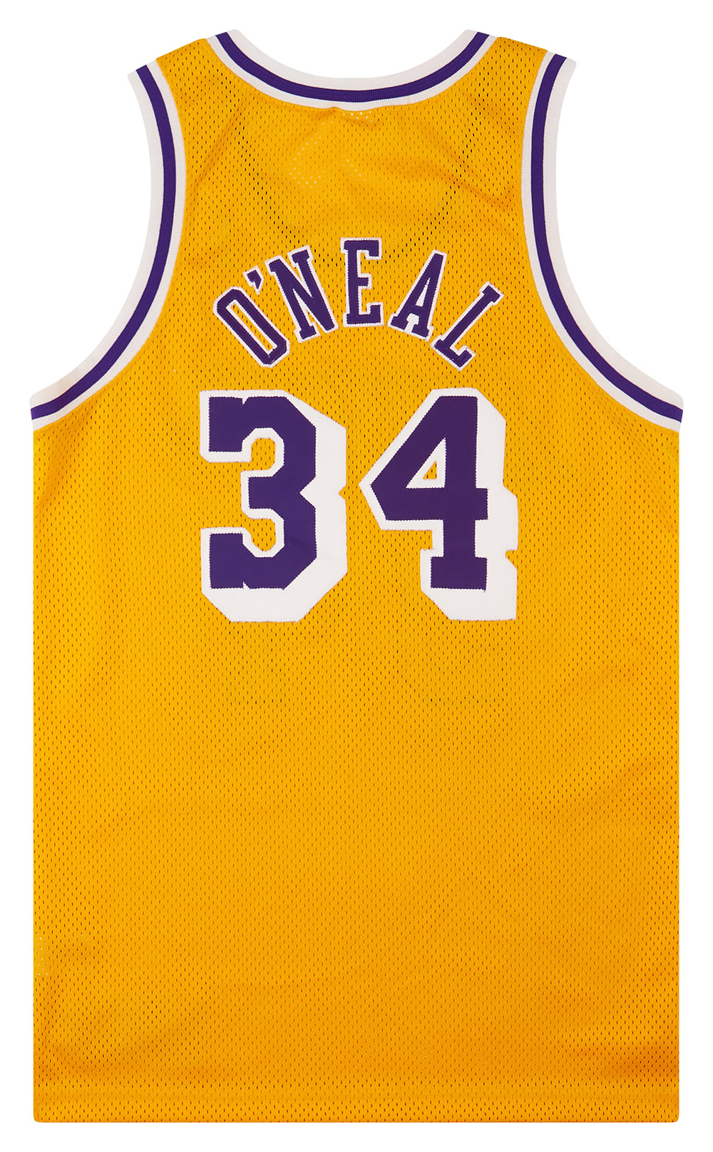 1997-99 Authentic LA Lakers O'Neal #34 Nike Home Jersey 1997-99 Authentic LA Lakers O'Neal #34 Nike Home Jersey