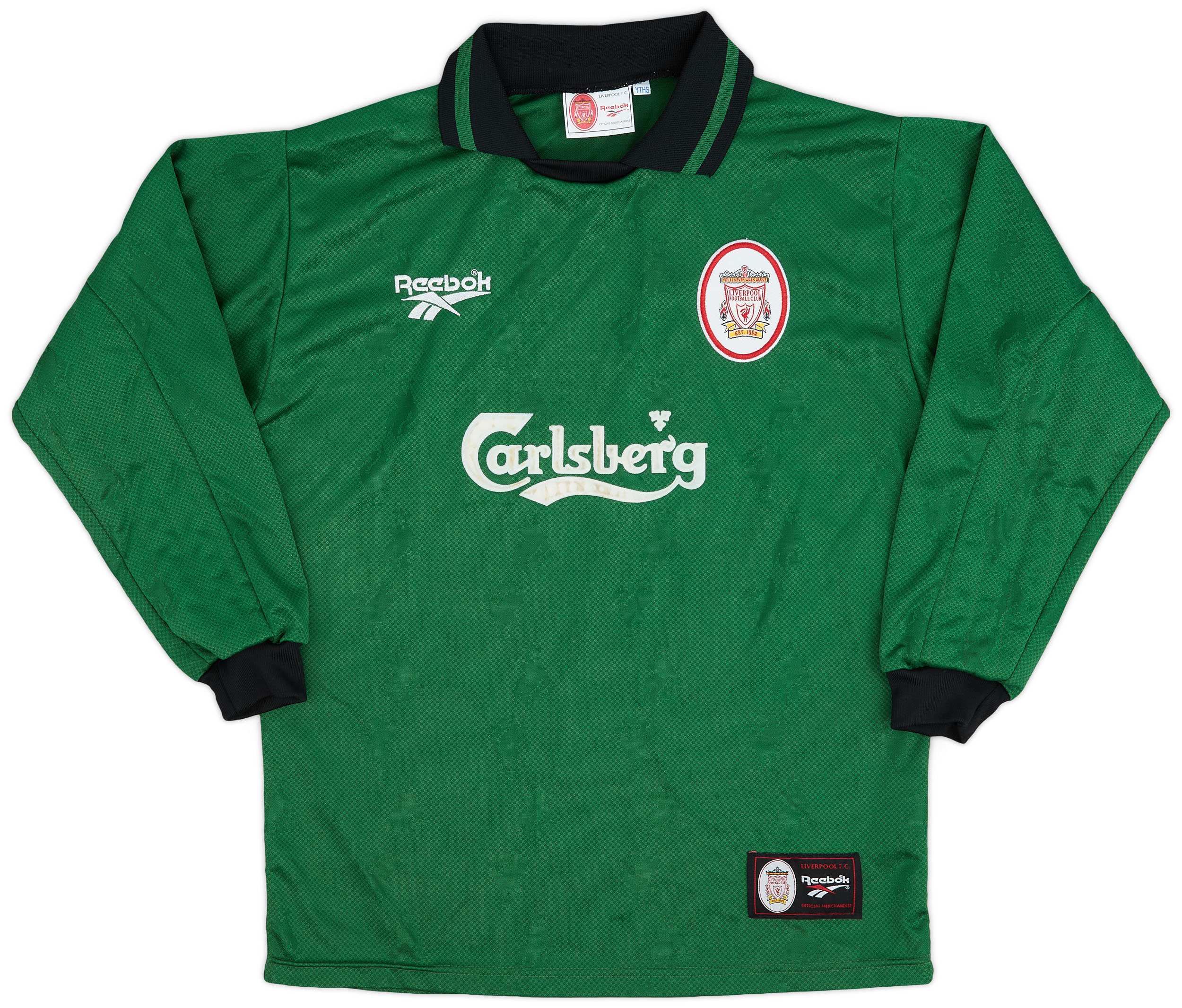 素晴らしい価格 1996-97 (Y) - 9/10 - Shirt GK Liverpool ウェア
