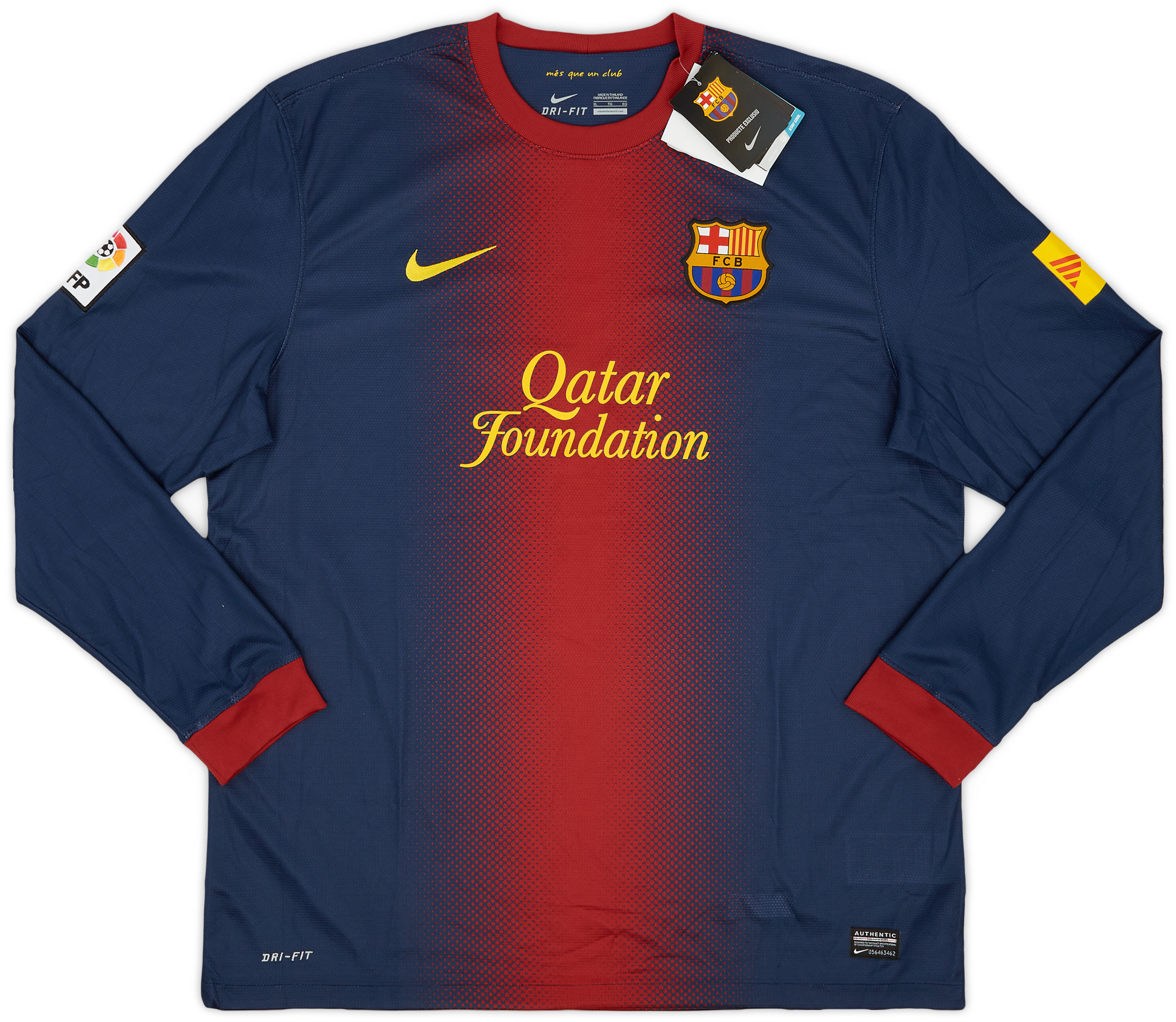 2012/13【AUTHENTIC】Messi #10 , XL 2012-13 Barcelona Home Shirt Messi #10 (XL)