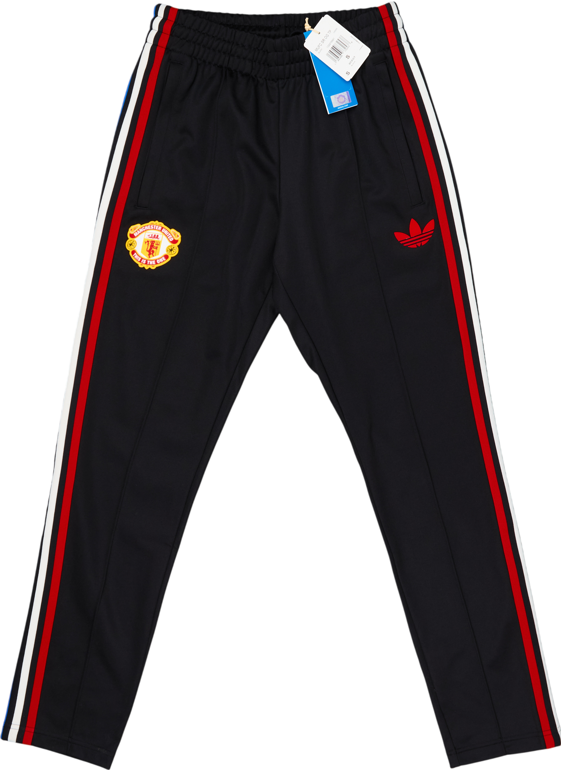 希少品 Adidas MANCHESTER UNITED Track Pant adidas Originals Manchester United Track Pants - Black/MUFC