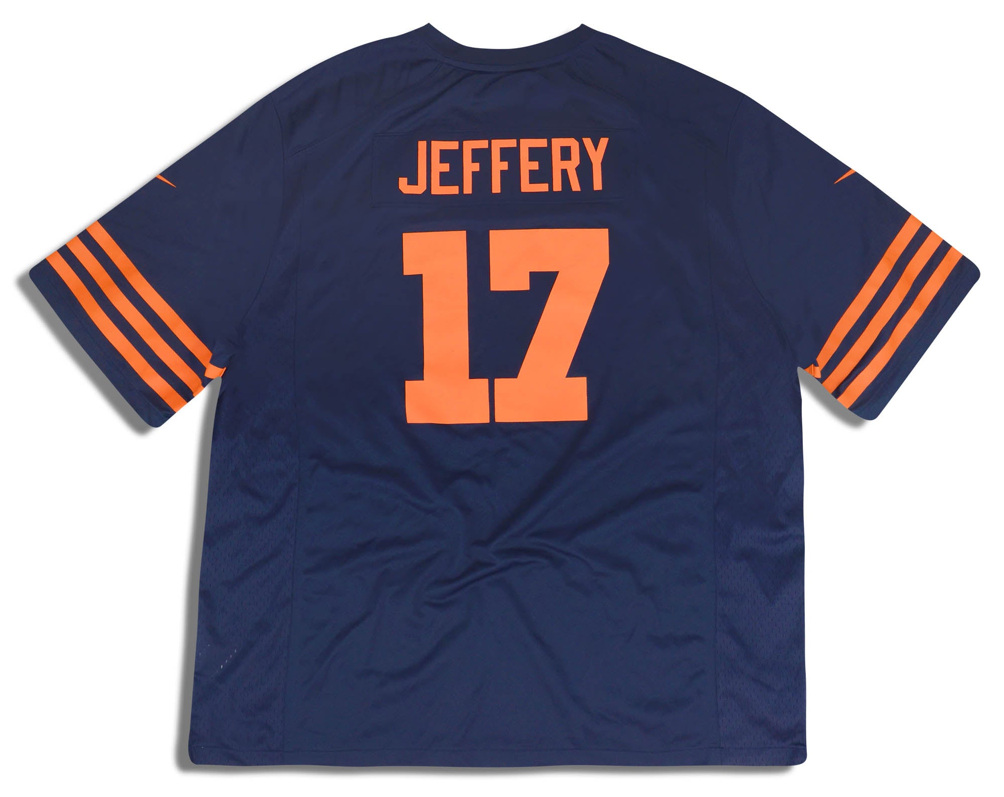 2012-16 Chicago Bears Jeffery #17 Nike Throwback Game Jersey