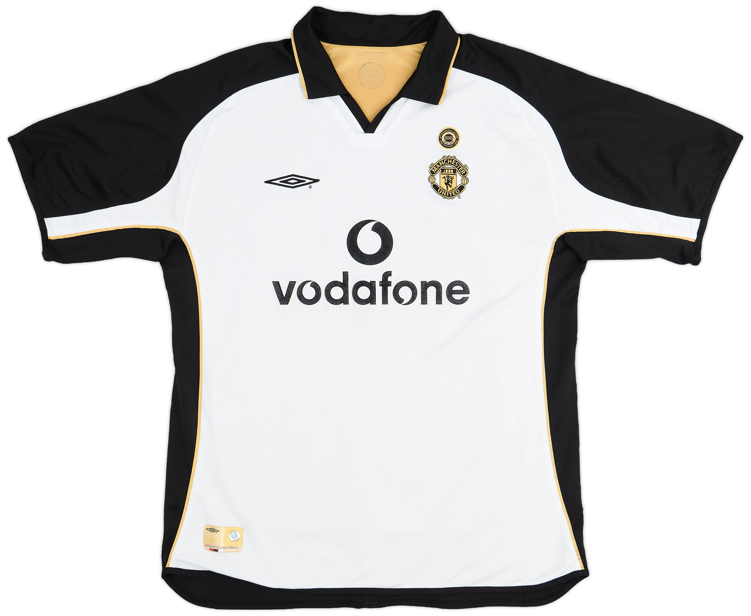 Beckham ユニフォーム MANCHESTER UNITED 01/02 - Retro - BECKHAM # 7 - 2XL (USA-XL