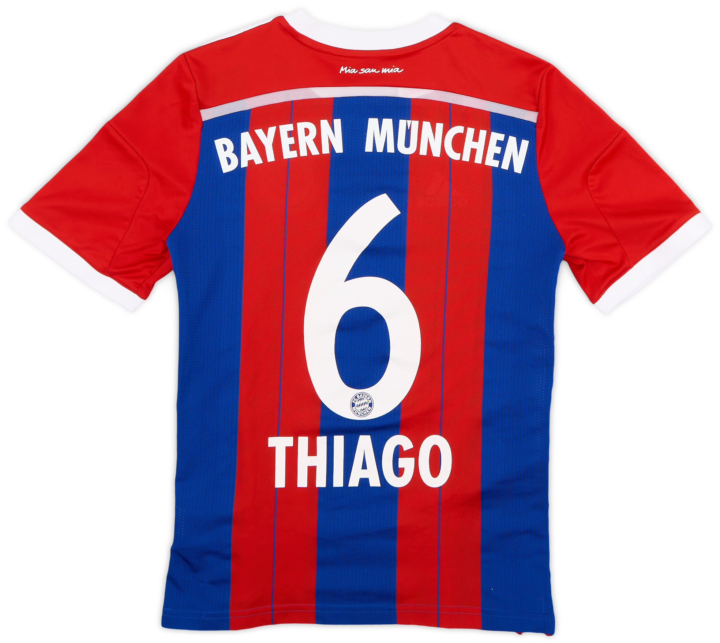 FC Bayern Munchen Thiago 6番 Oサイズ シャツ
