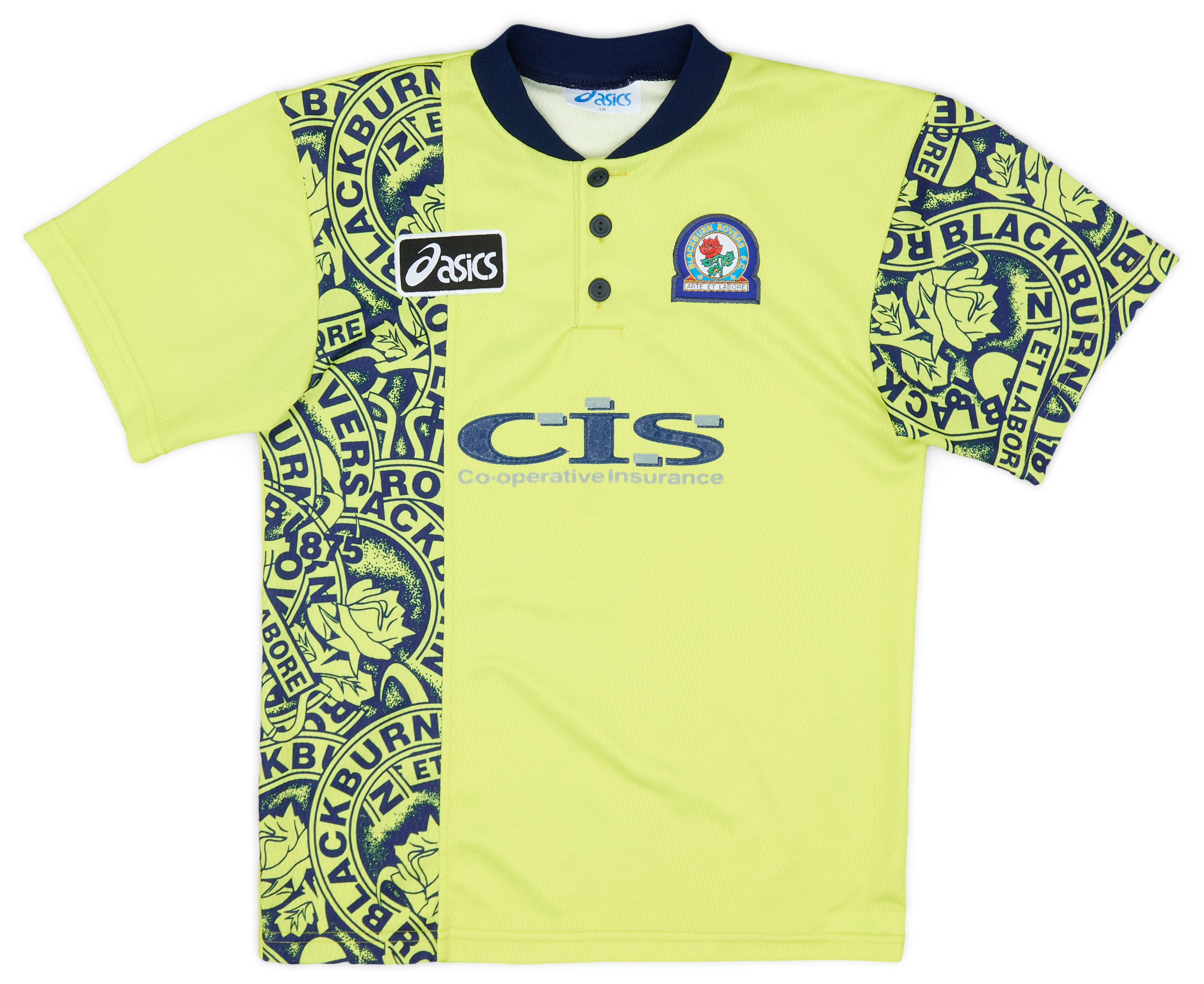 1996-97 Blackburn Rovers Away Shirt - 8/10 - (L.Boys)