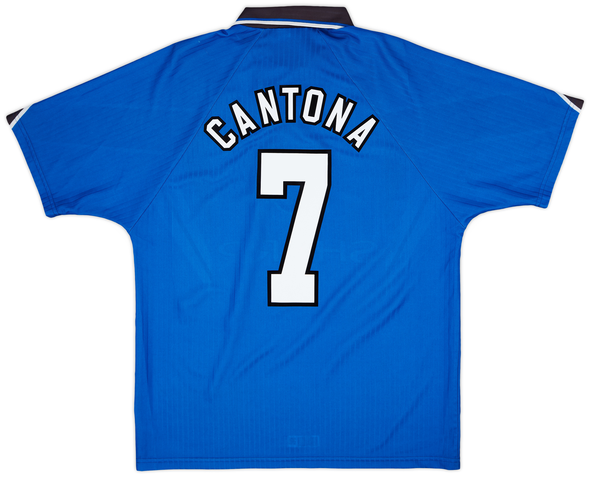 1996-98 Manchester United Third Shirt Cantona #7 - 8/10 - (L)