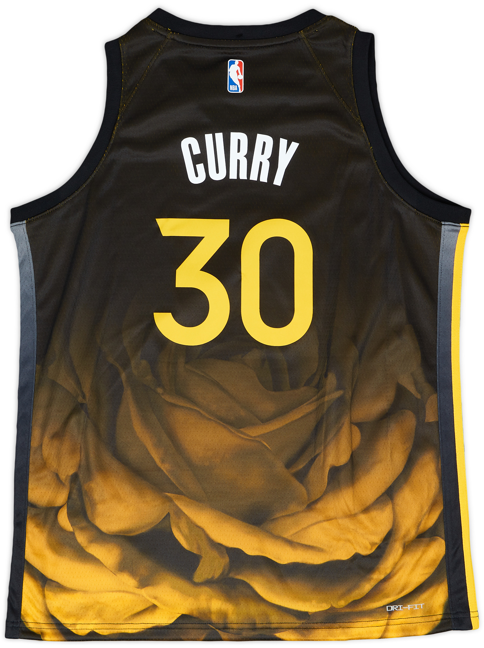 2022 23 Golden State Warriors Curry 30 Nike Swingman Alternate Jersey L.Boys