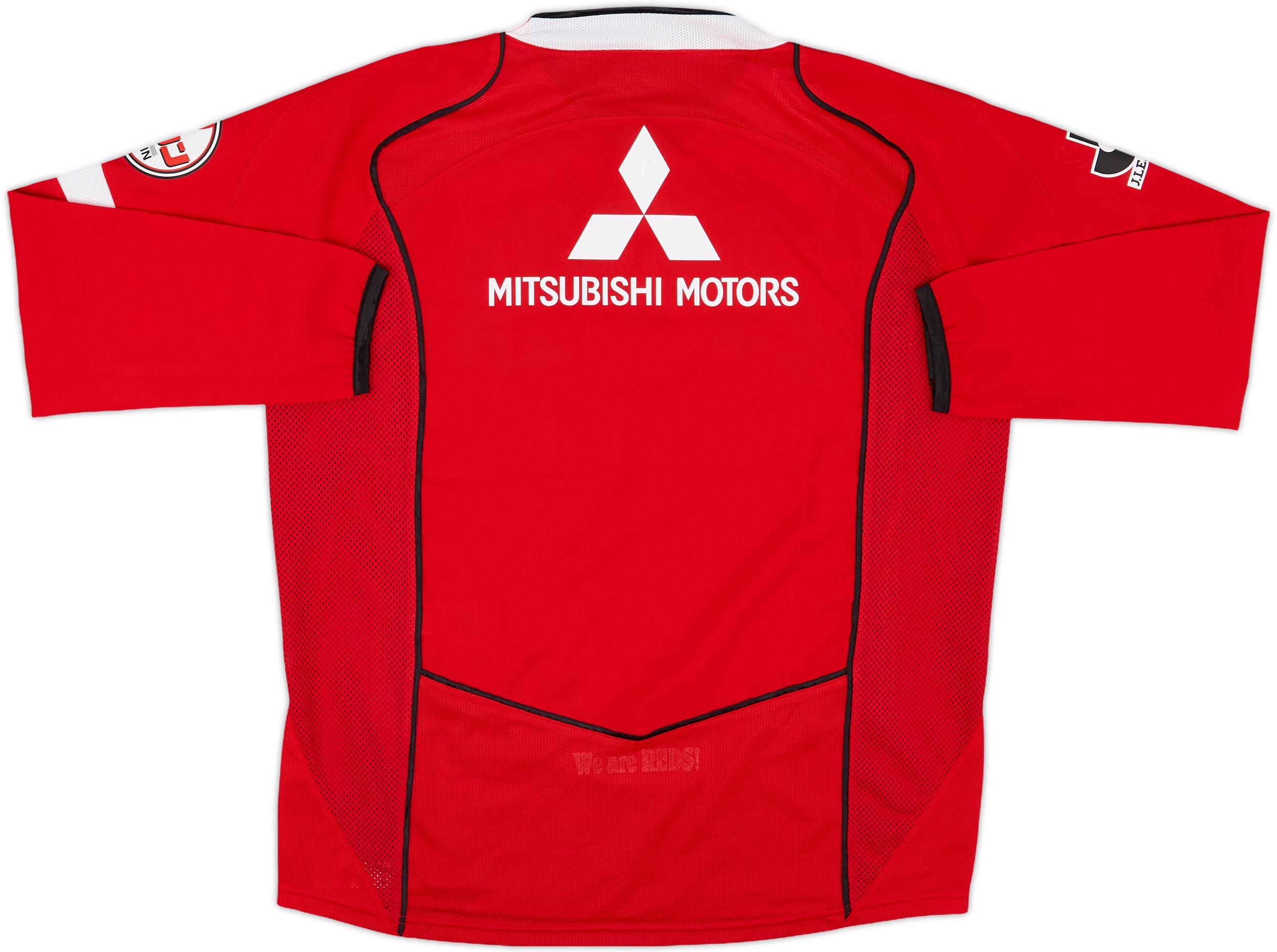 2005 Urawa Red Diamonds Home L/S Shirt - 9/10 - (L)