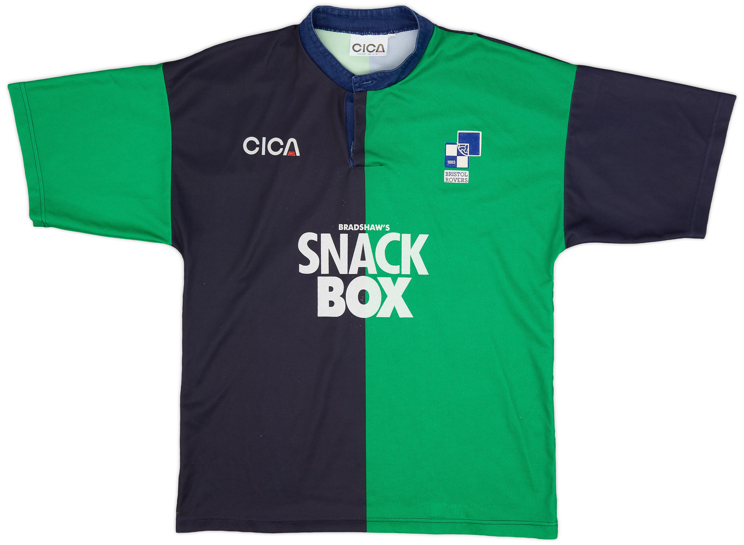 Maillot de foot domicile Bristol Rovers 2016/17 adulte petit Macron