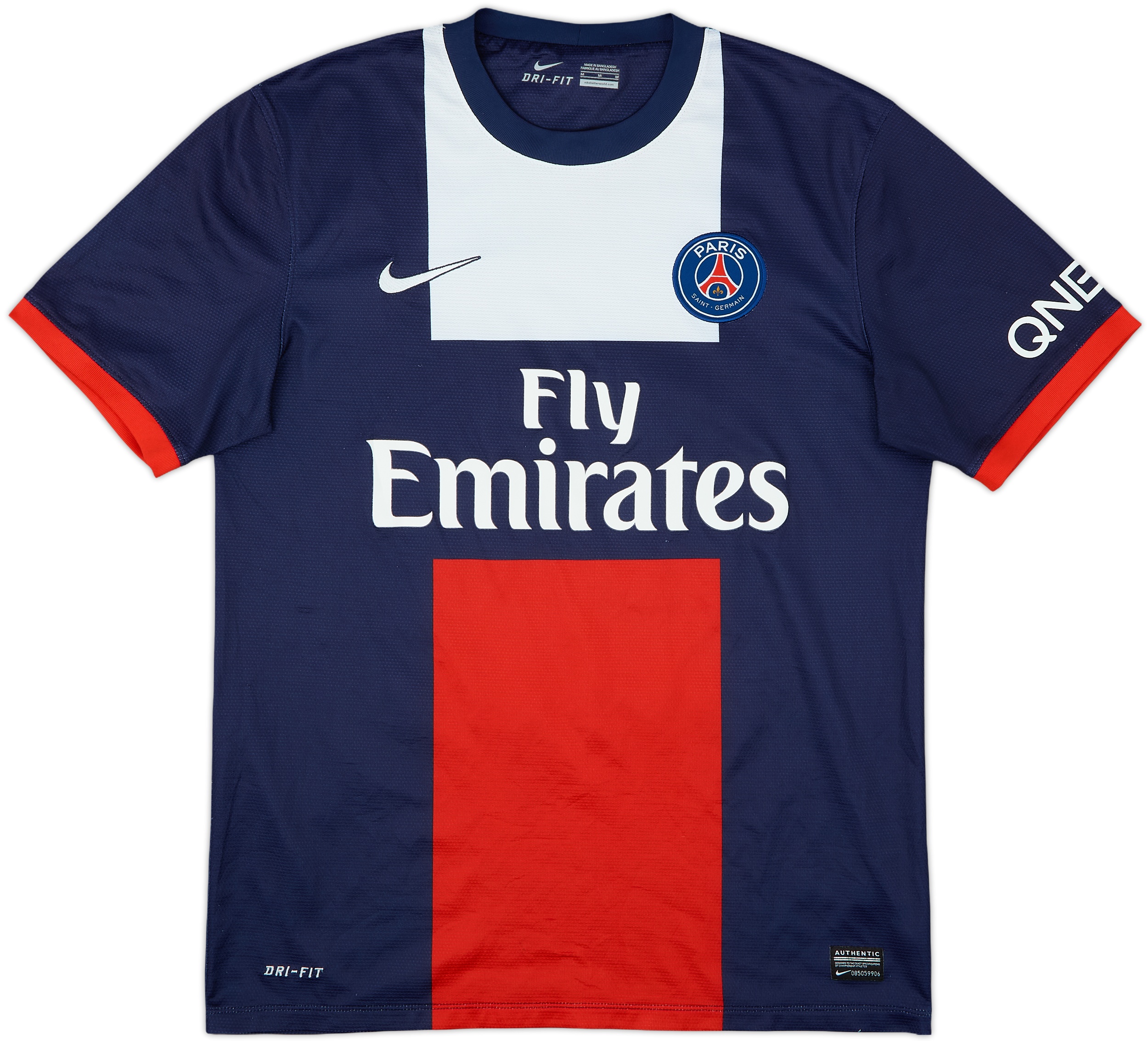 2013-14 Paris Saint-Germain Home Shirt Verratti #24 - 5/10 - (M)