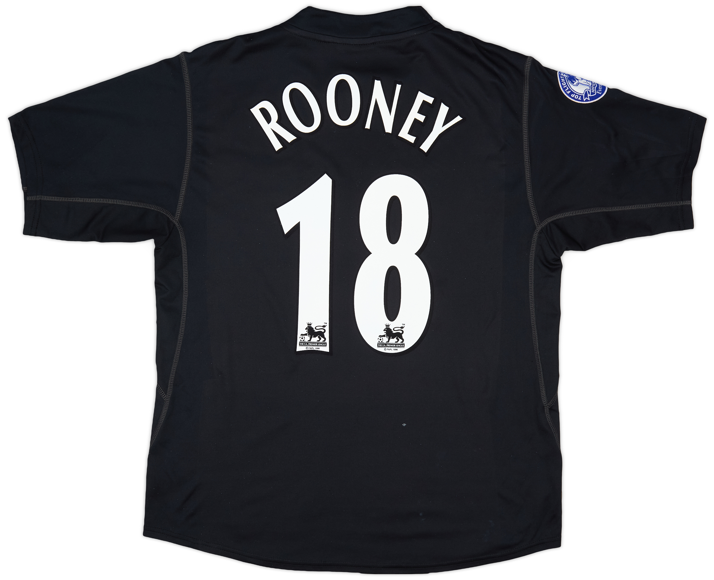 エバートン Rooney 18 シャツ Lサイズ 2001-02 Everton Away Shirt Rooney #18 - 8/10 - (L)
