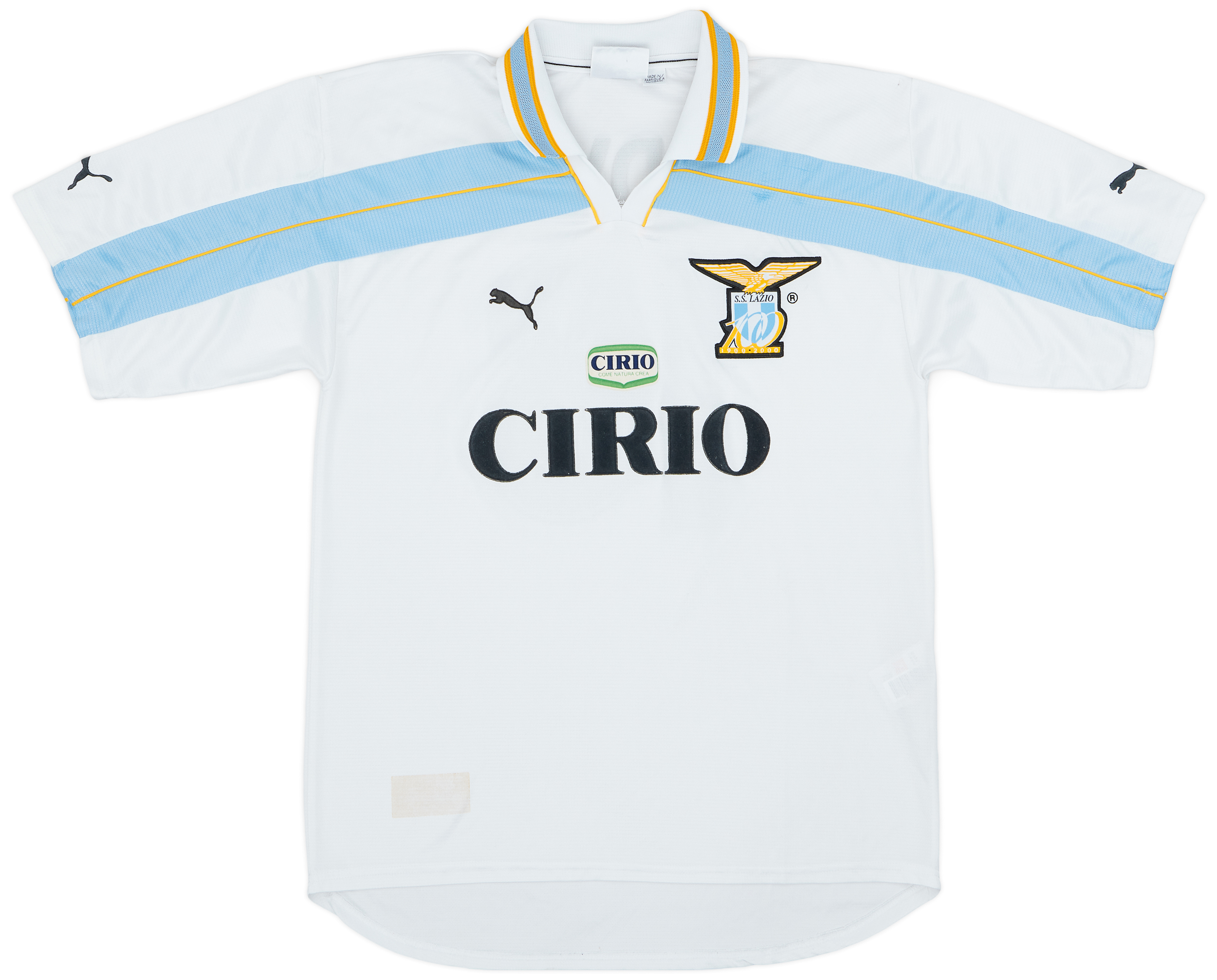 【希少】SS.LAZIO　ラツィオ　1999-2000　ヴィンテージマフラー 送料込み S.S.Lazio SSラツィオ マフラー 公式応援グッズ