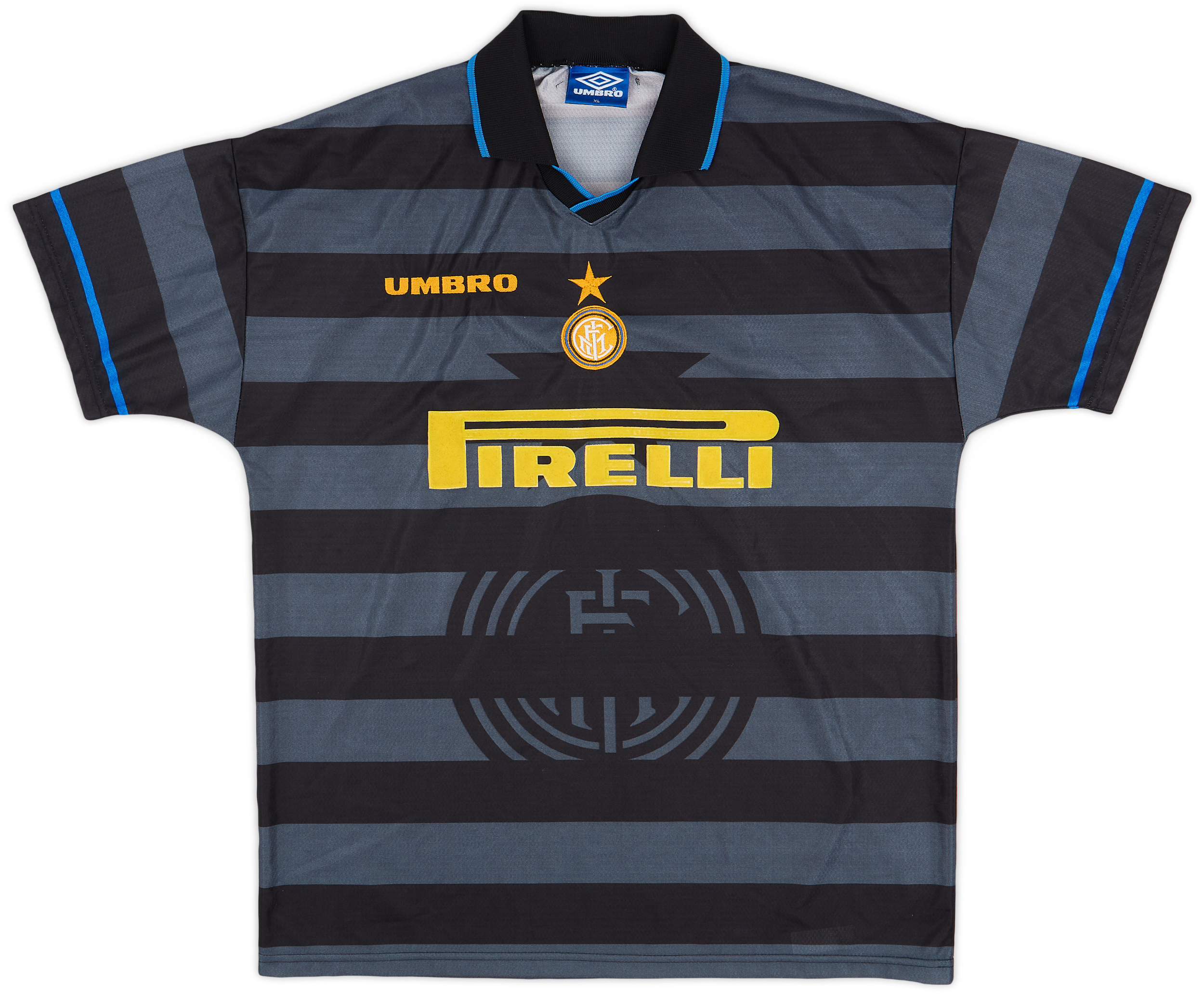 1997-98 Inter Milan Third Shirt Ronaldo #10 - 8/10 - (XL) 1997-98 Inter Milan Third Shirt Ronaldo #10 - 8/10 - (XL)