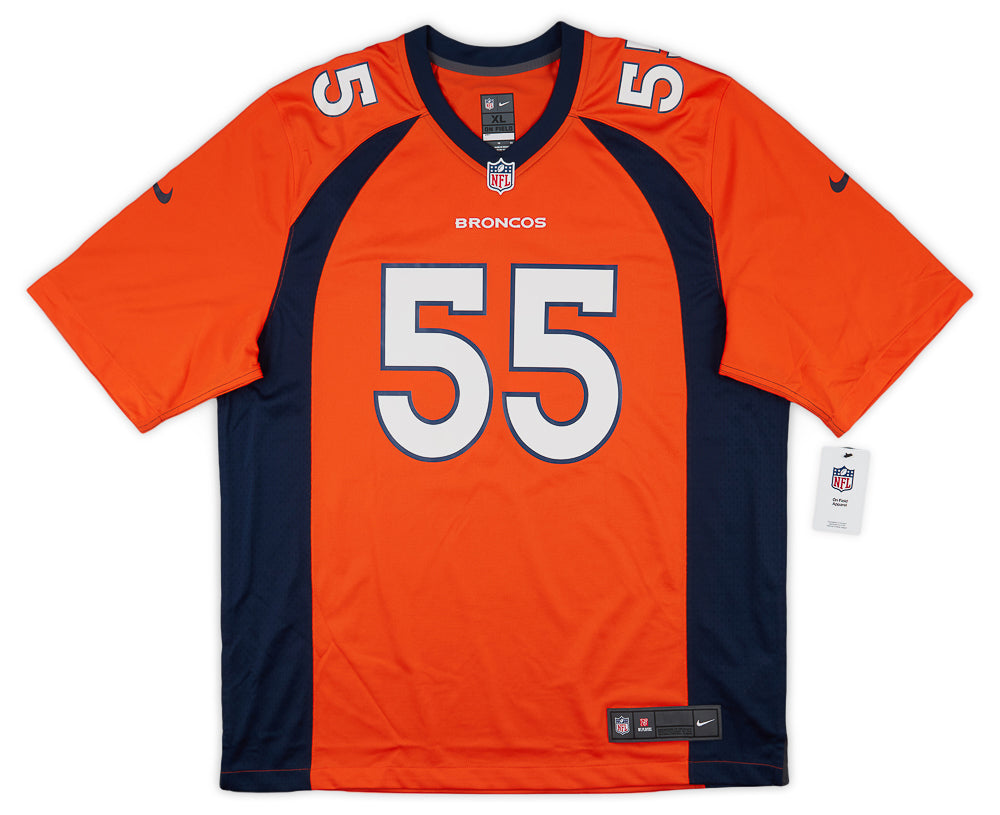 2018-22 Denver Broncos Chubb #55 Nike Game Jersey (Home) XL - W/Tags