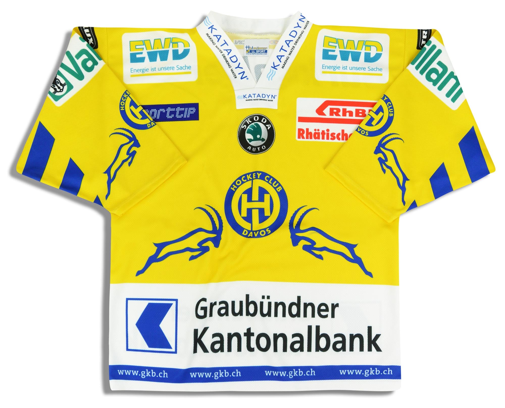 2006-07 HC Davos Hofmänner Jersey (Home) M