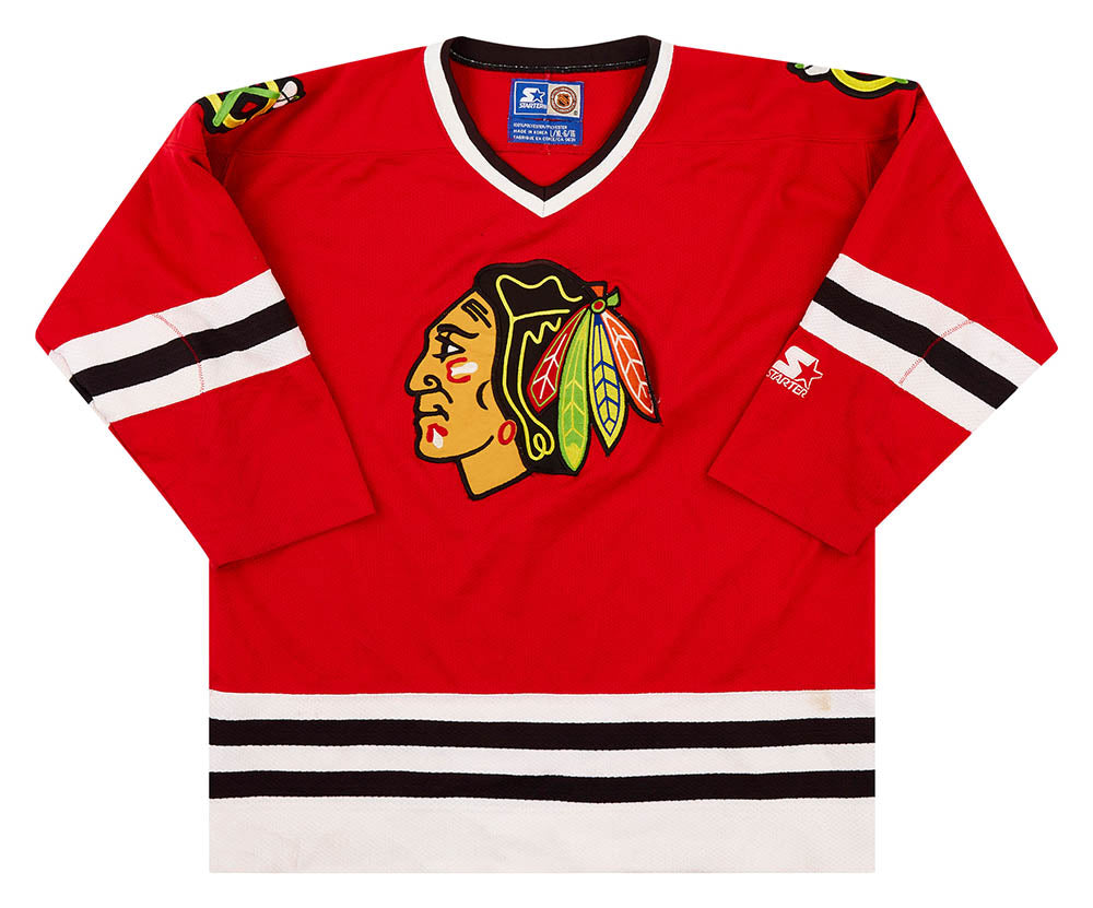 1999-00 Chicago Blackhawks Starter Jersey (Away) Y