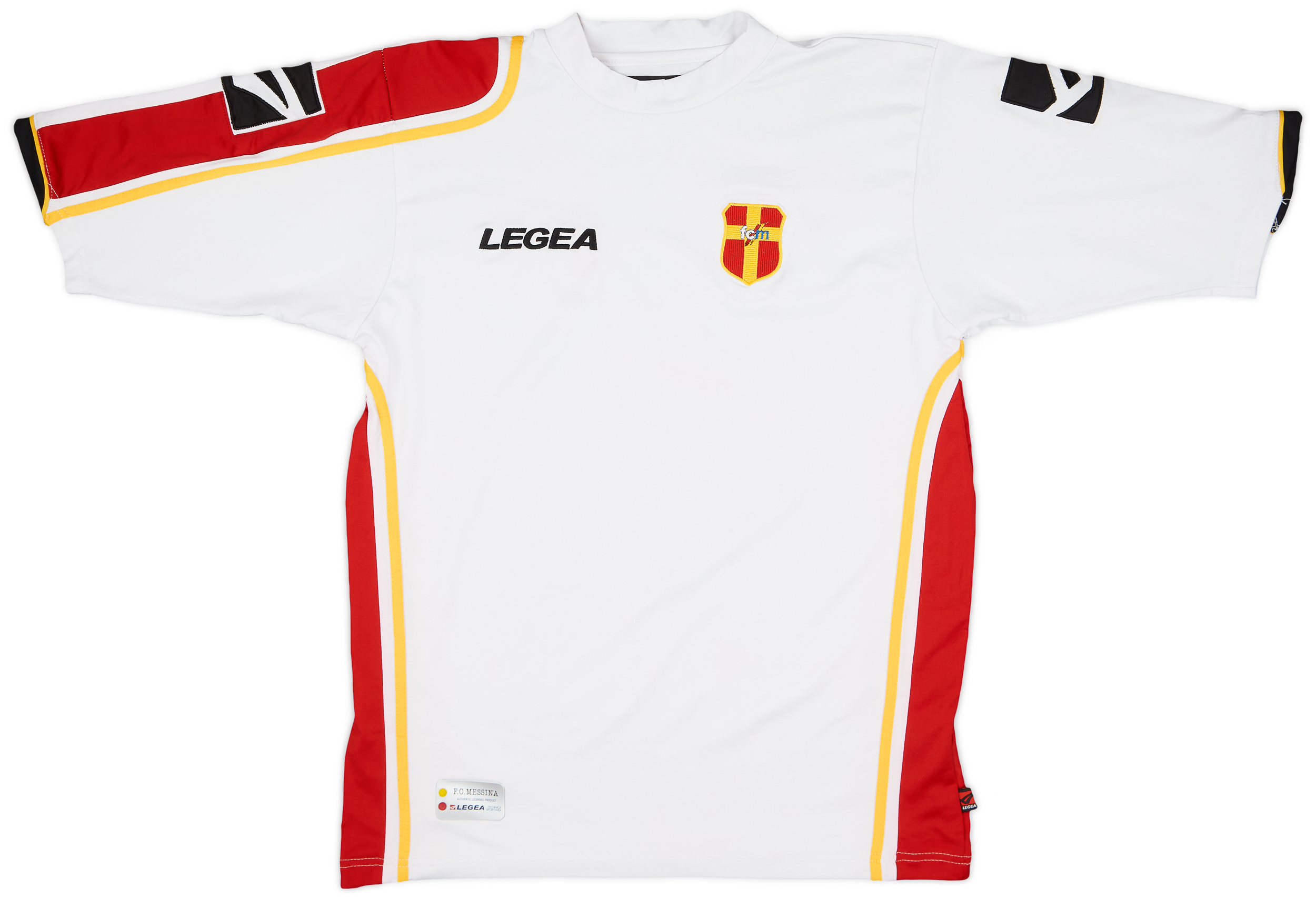 Maillot FC Messina 2007 Vintage - Legea Domicile - Taille L - Blanc