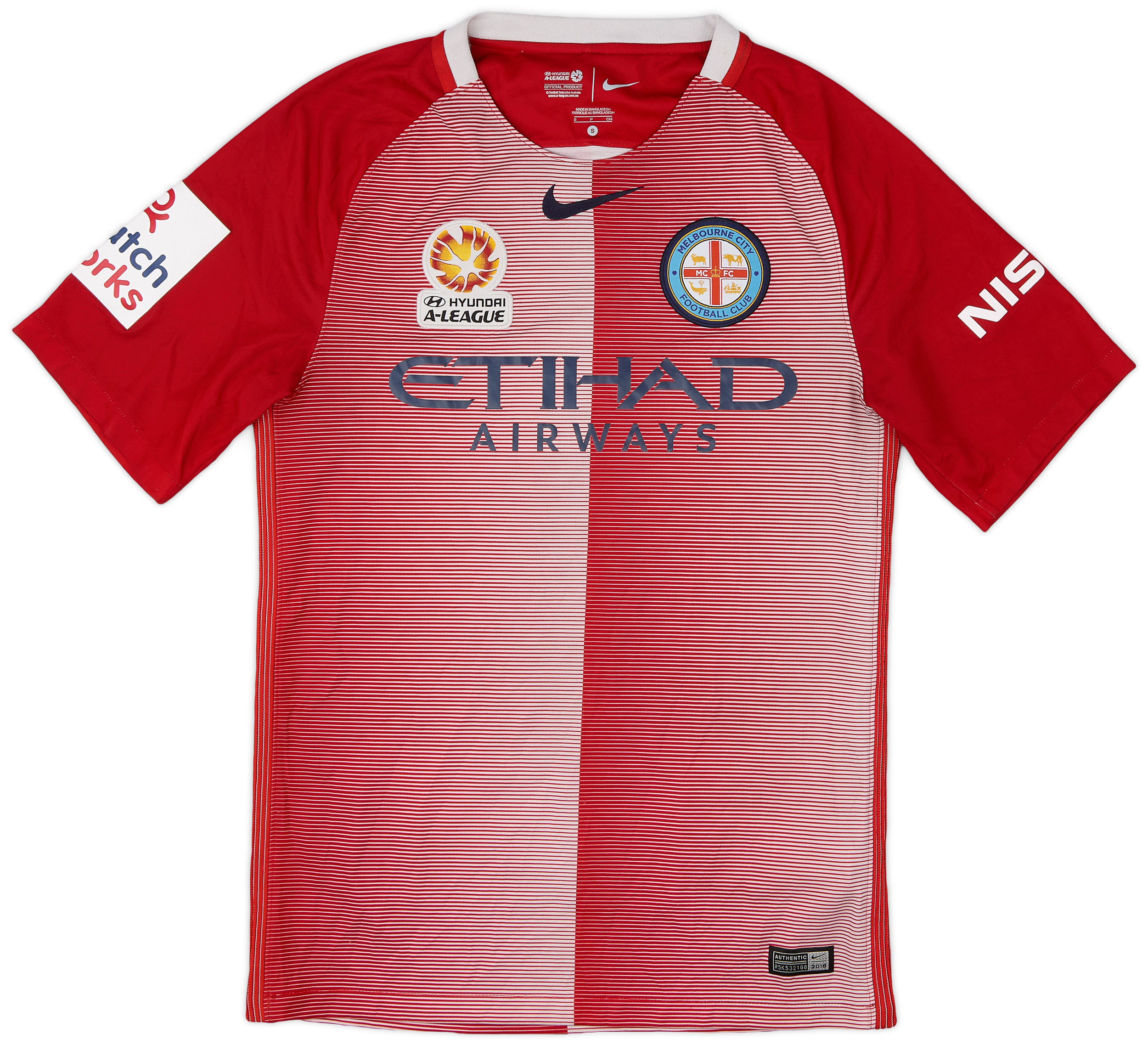 2016-17 Melbourne City Away Shirt - 8/10 - (S)