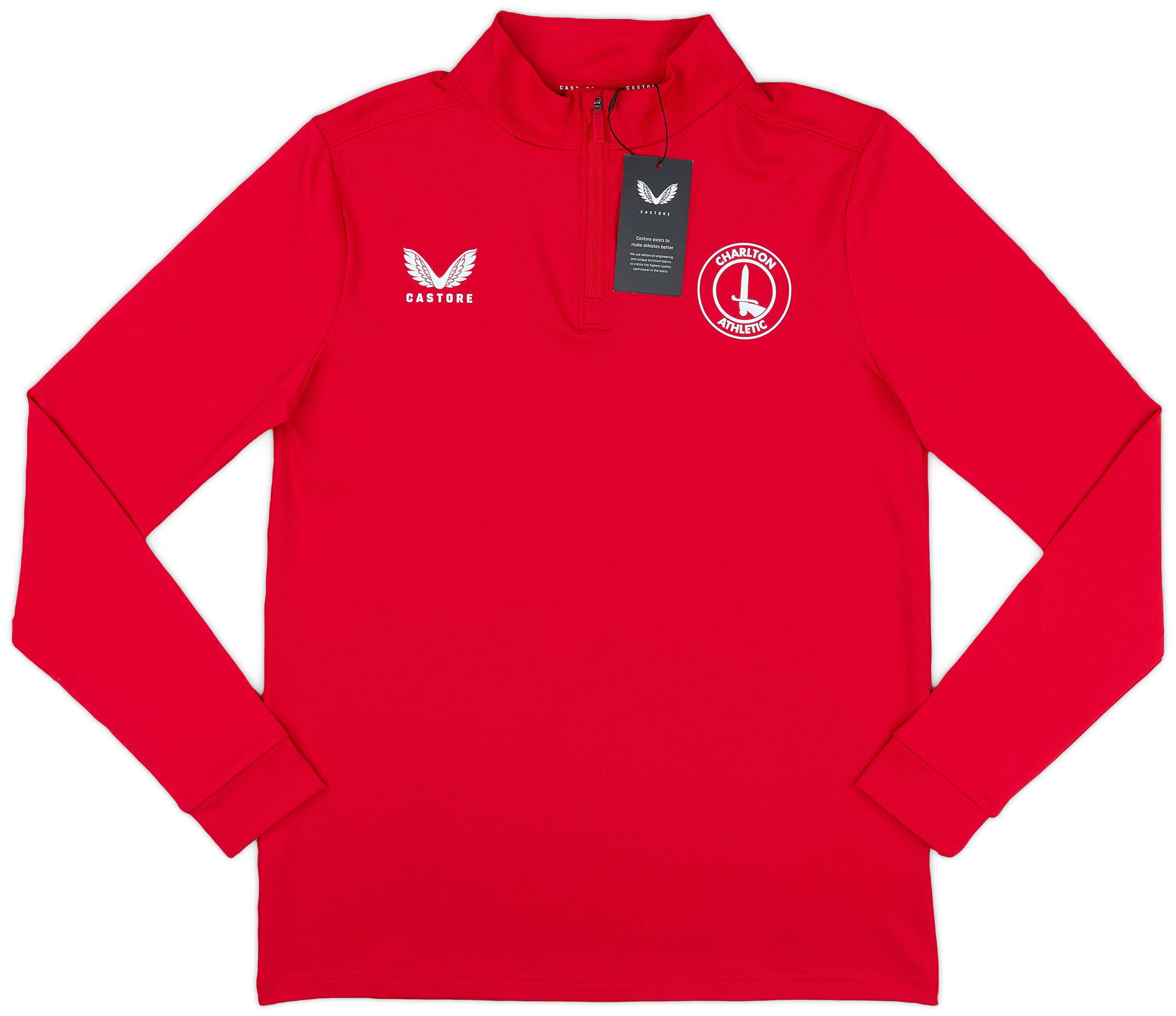 202223 Charlton Castore 1/4 Zip Training Top (S)