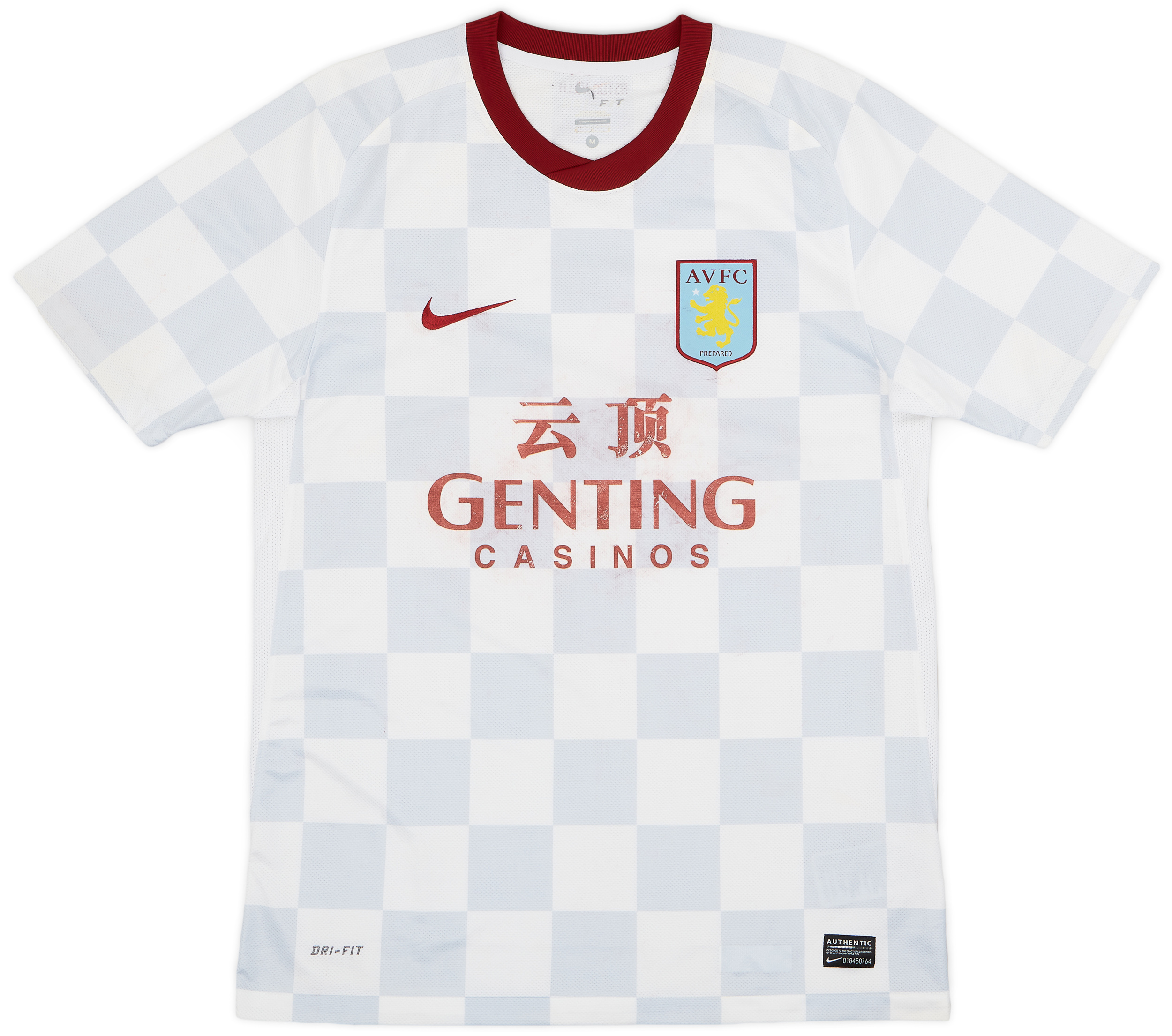2011-12 Aston Villa Away Shirt - 4/10 - (M)