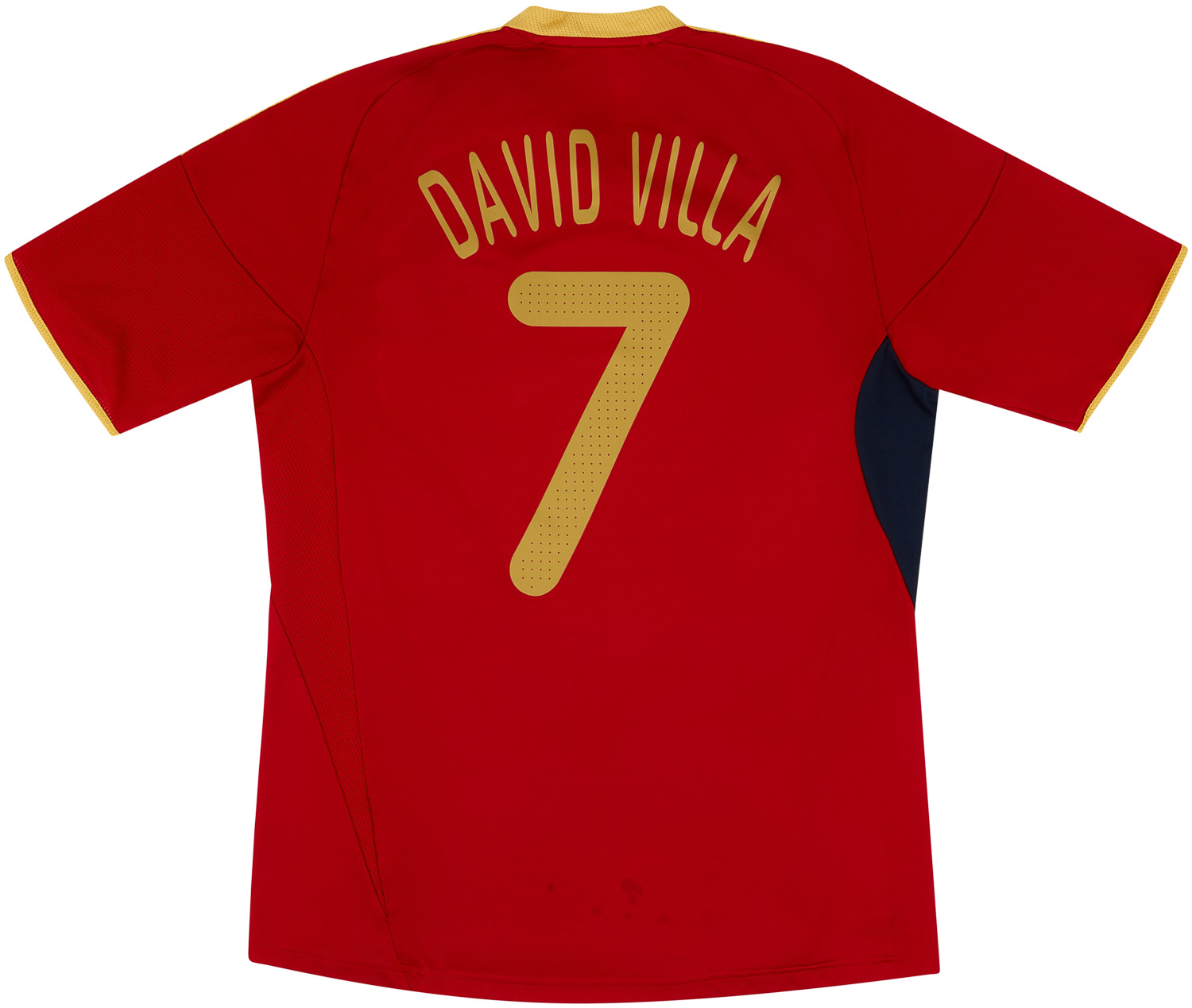 Maillot du FC Barcelona Signé par David Villa – Certifié par