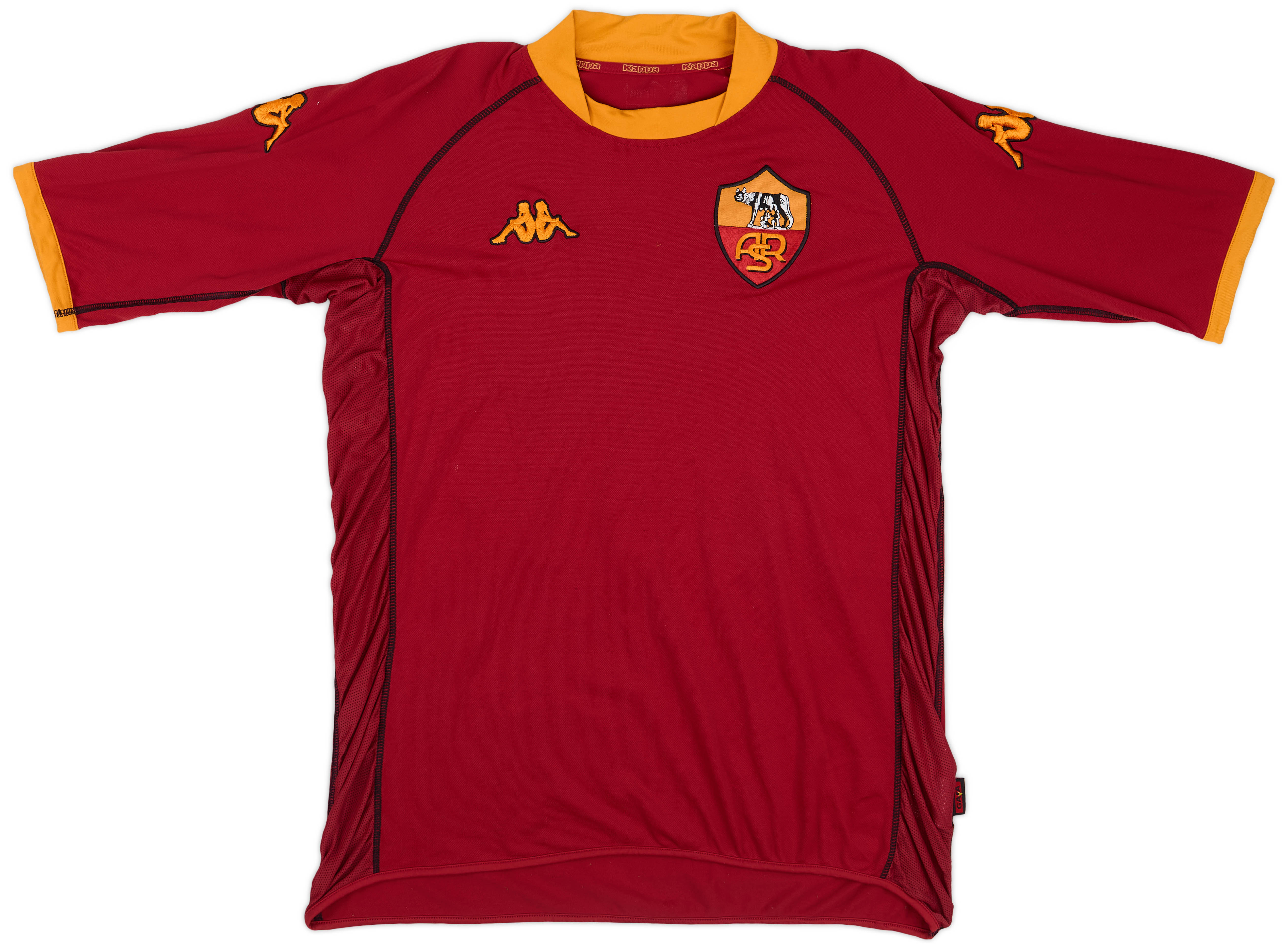 2002-03 Roma Home Shirt Totti #10 - 8/10 - (XXL)
