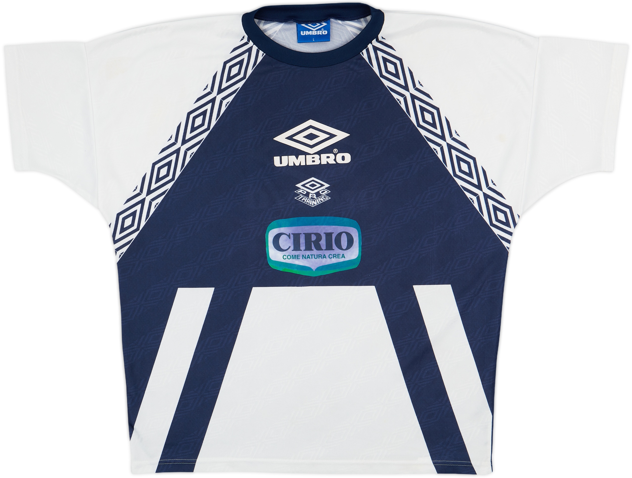 1996-98 Umbro Template Training Shirt (Lazio) - 6/10 - (L) 1996-98 Umbro Template Training Shirt (Lazio) - 6/10 - (L)