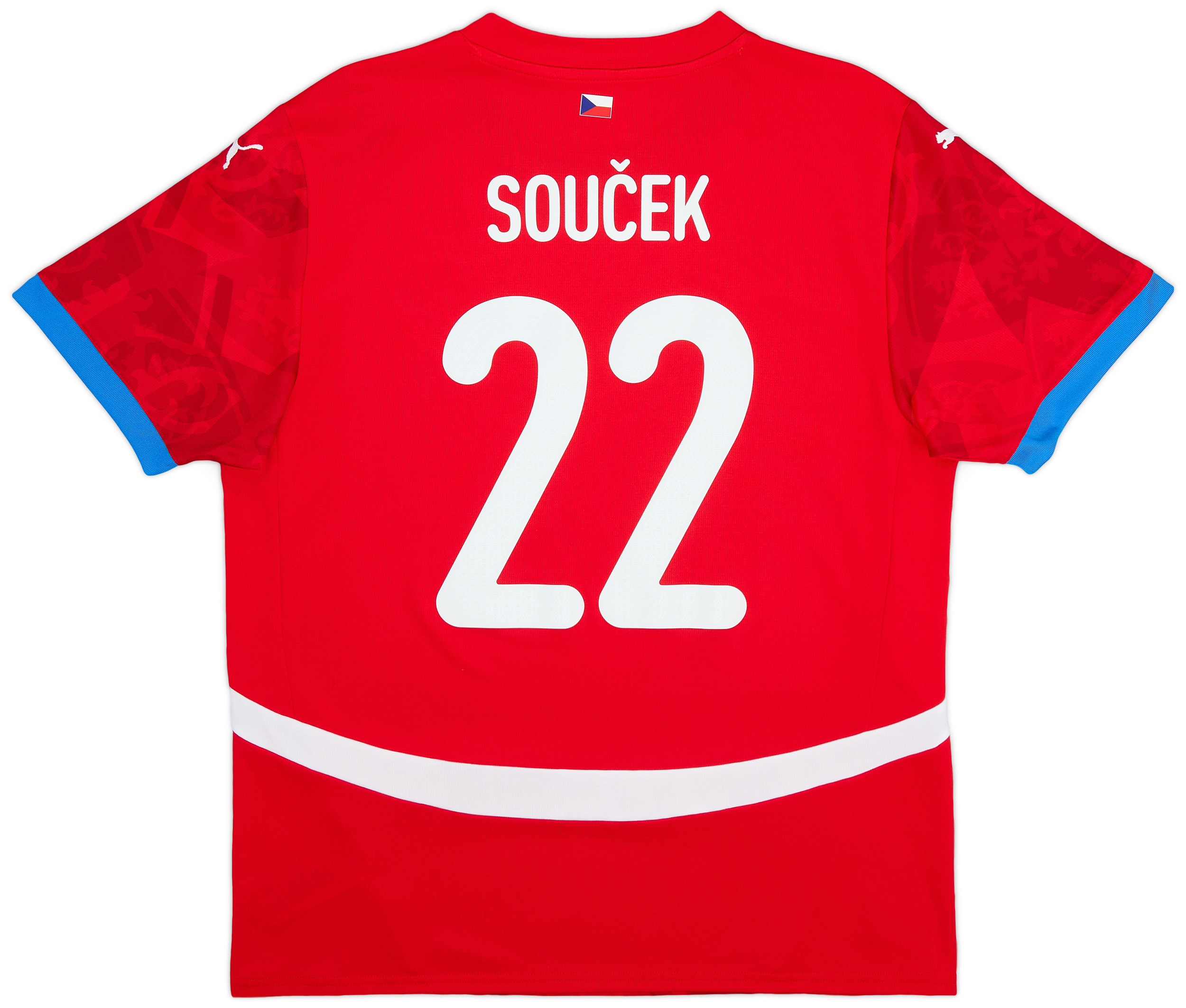 2024-25 Czech Republic Home Shirt Soucek #22