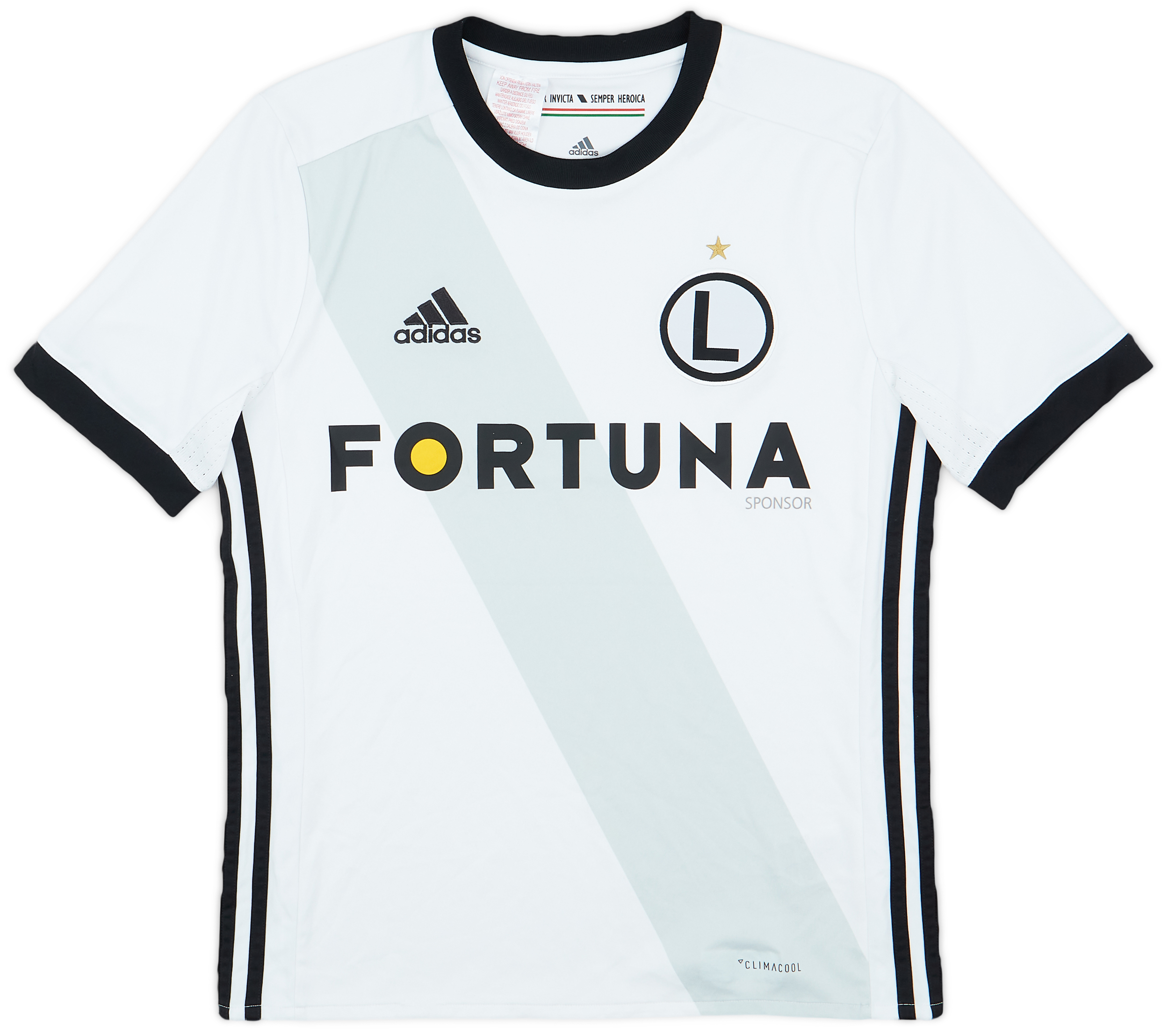 2017-18 Legia Warsaw Home Shirt - 9/10 - (L.Boys)