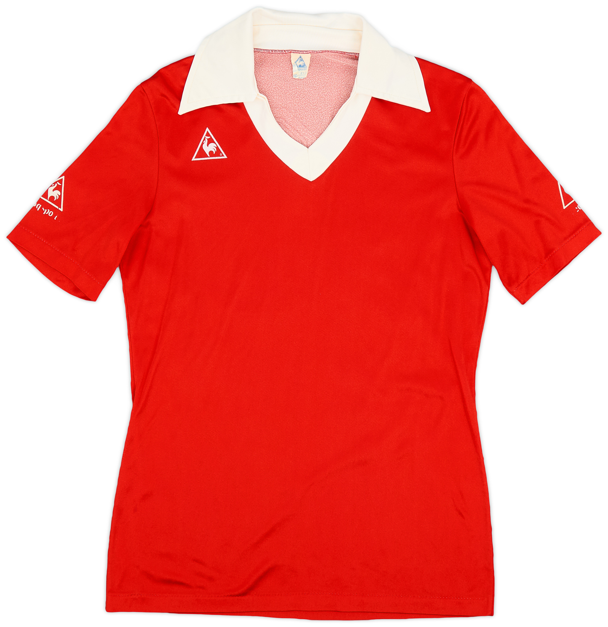 Maillot Vintage Le Coq Sportif Années 70 - Manches Longues, Bleu, Taille S Pour Homme